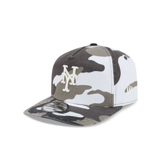 New York Mets Washed Nylon Camo 19TWENTY Adjustable Hat