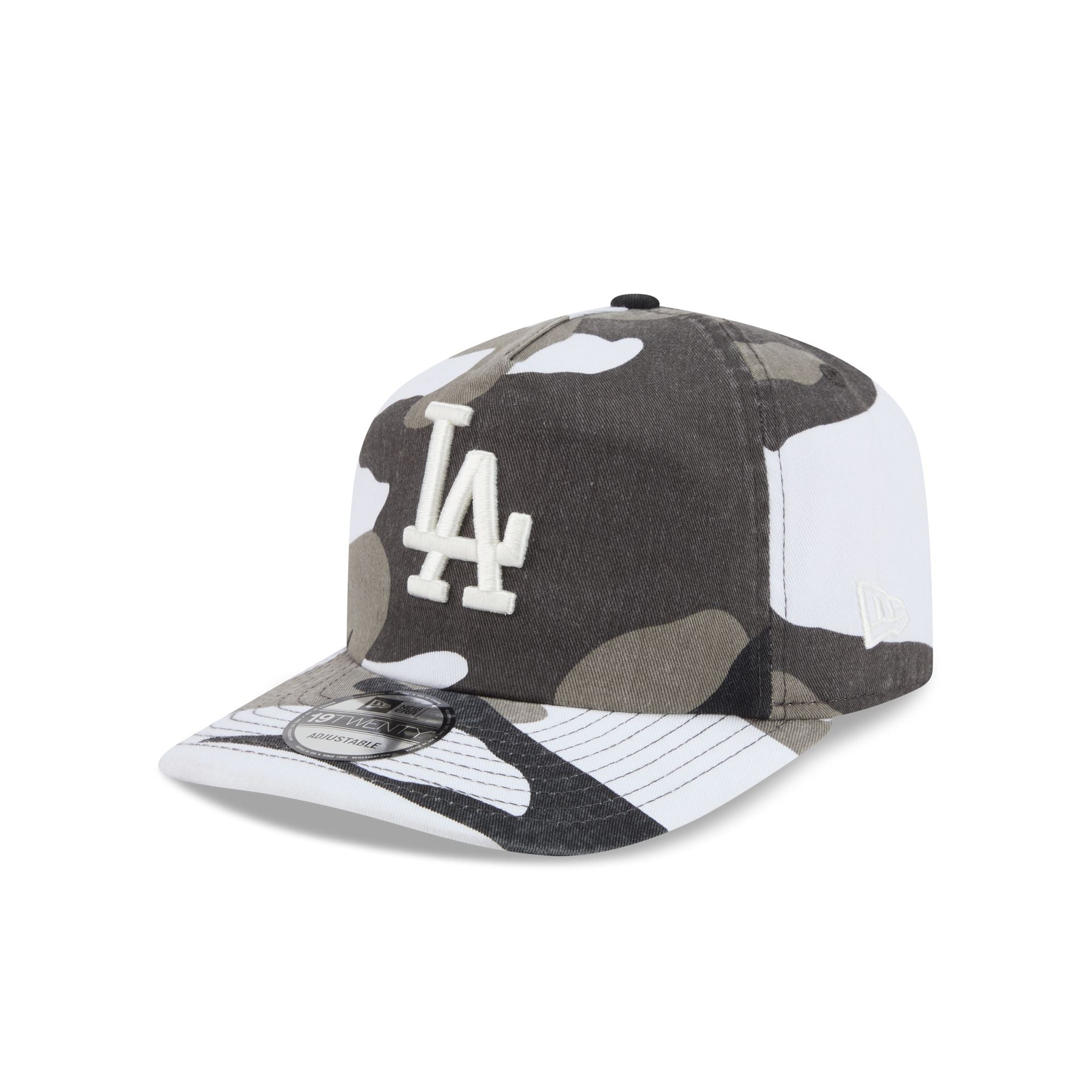 Los Angeles Dodgers Washed Nylon Camo 19TWENTY Adjustable Hat