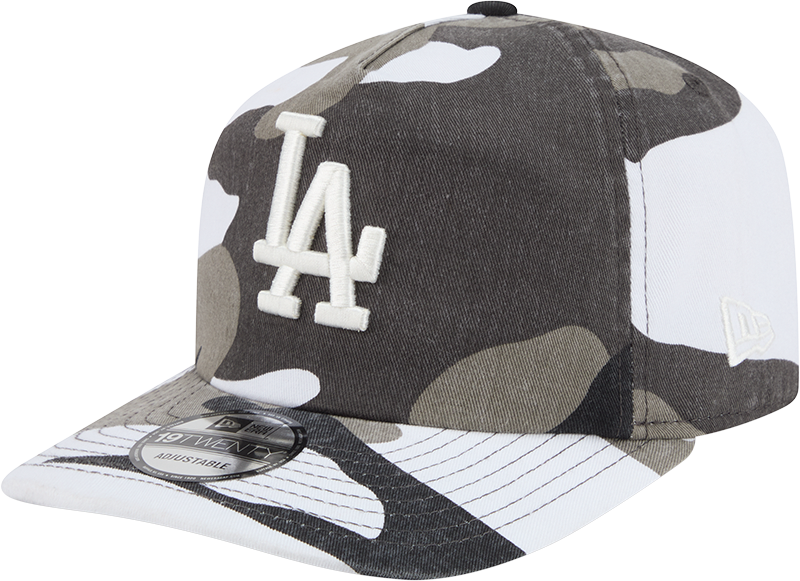 Los Angeles Dodgers Washed Nylon Camo 19TWENTY Adjustable Hat