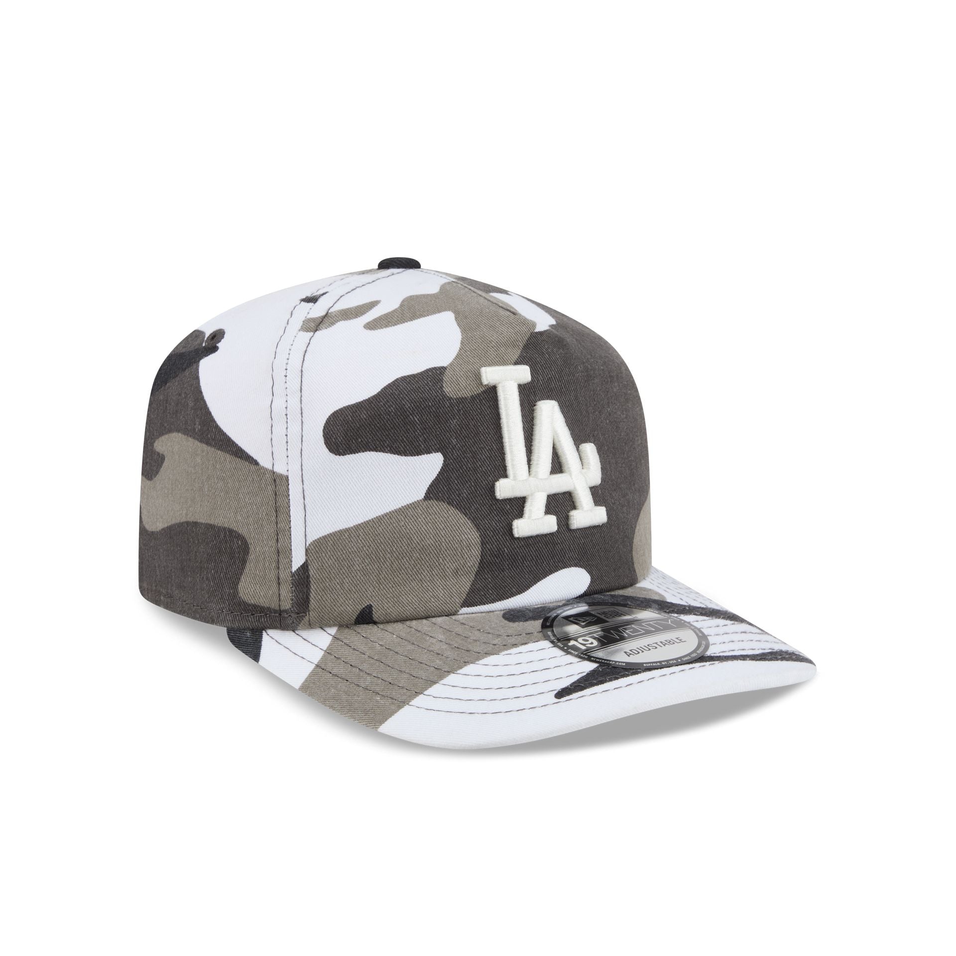 Los Angeles Dodgers Washed Nylon Camo 19TWENTY Adjustable Hat