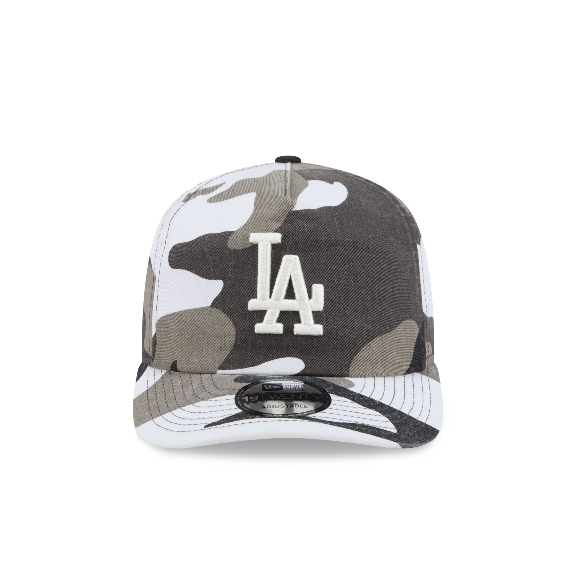 Los Angeles Dodgers Washed Nylon Camo 19TWENTY Adjustable Hat