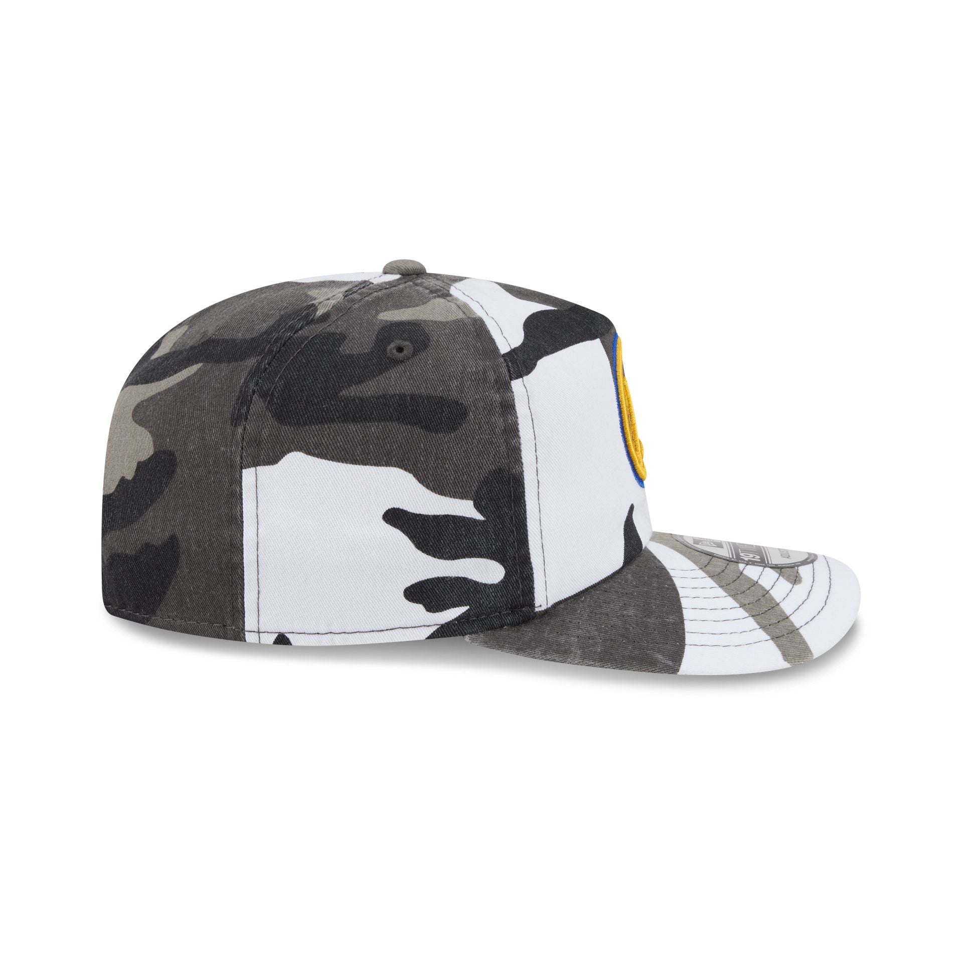 Golden State Warriors Washed Nylon Camo 19TWENTY Adjustable Hat