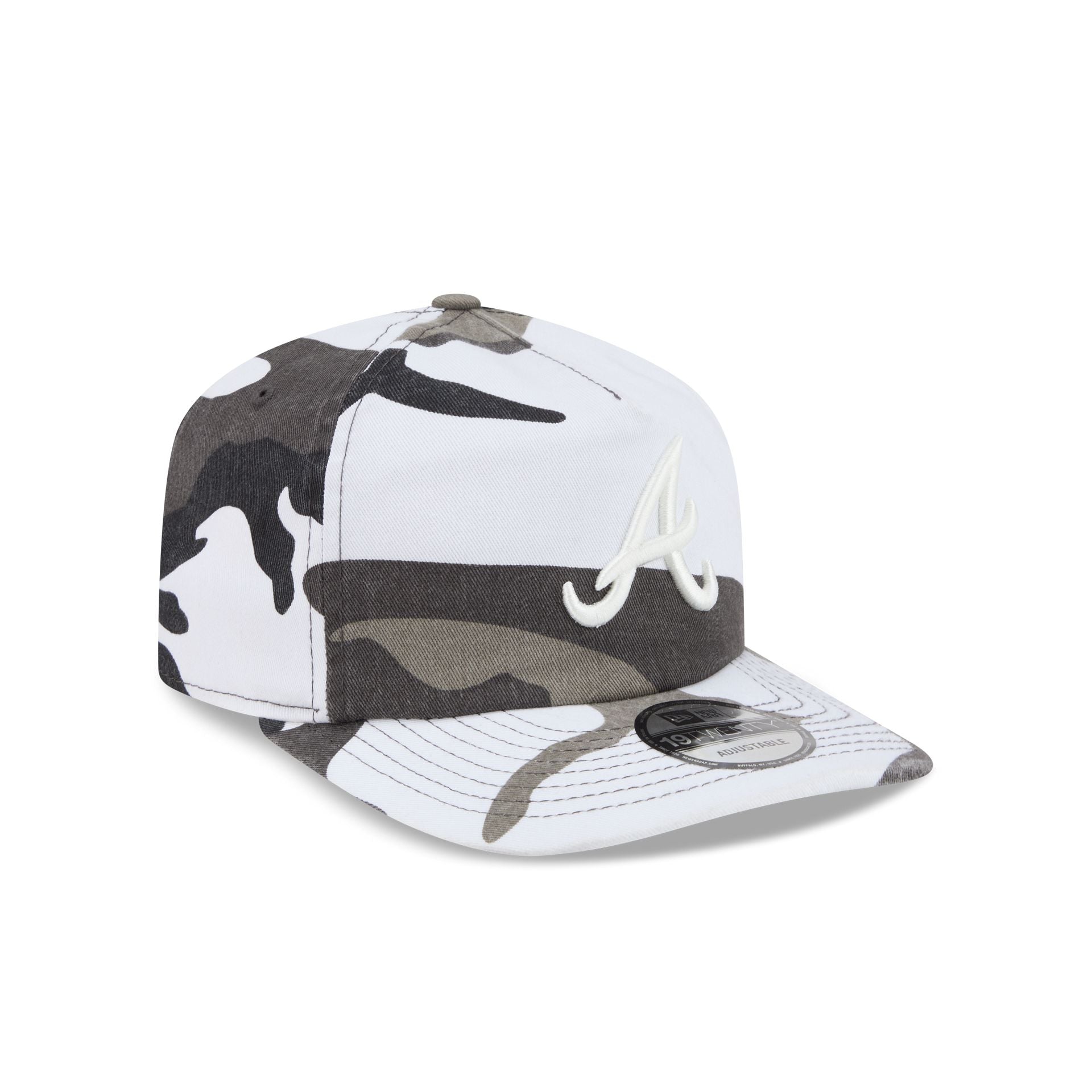 Atlanta Braves Washed Nylon Camo 19TWENTY Adjustable Hat