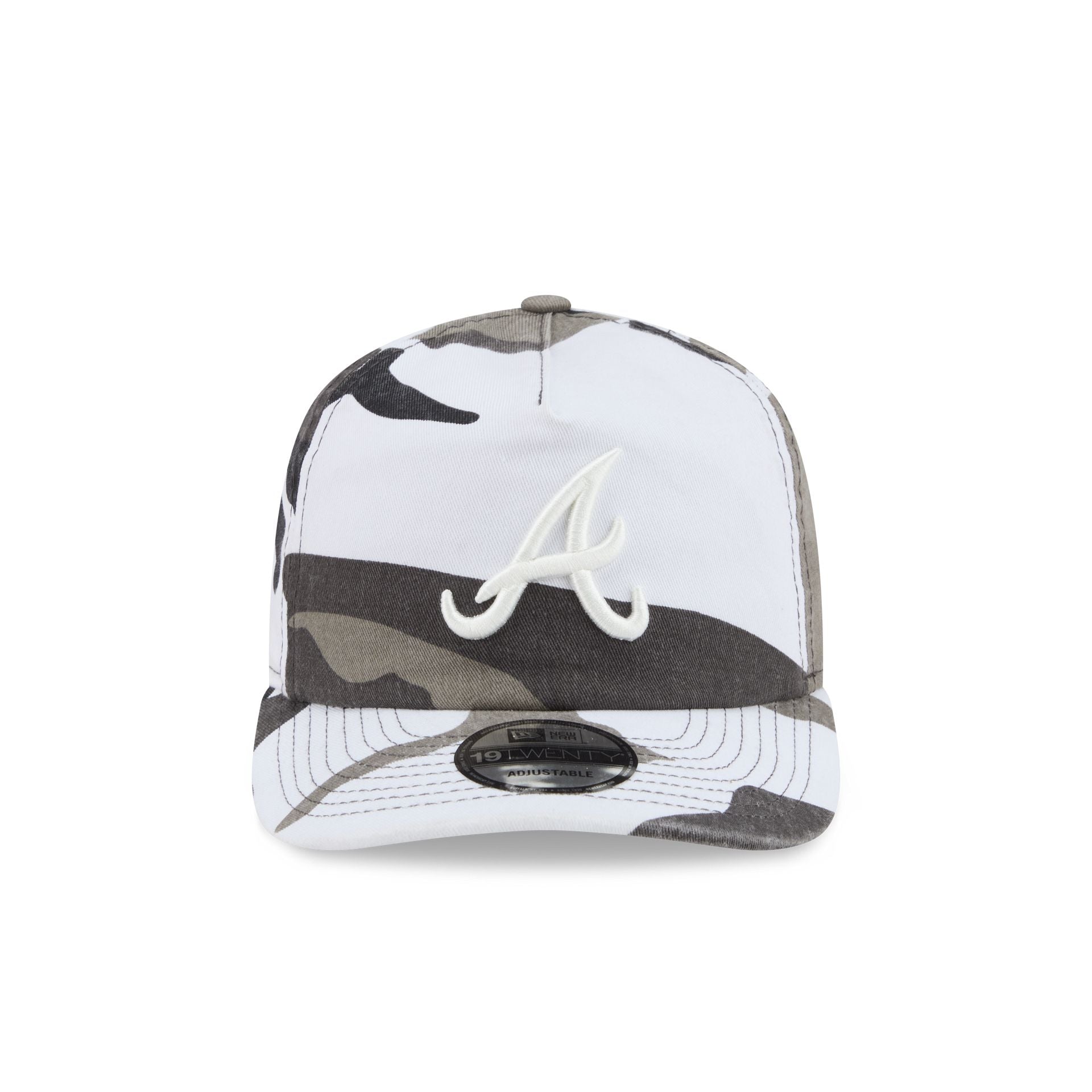 Atlanta Braves Washed Nylon Camo 19TWENTY Adjustable Hat