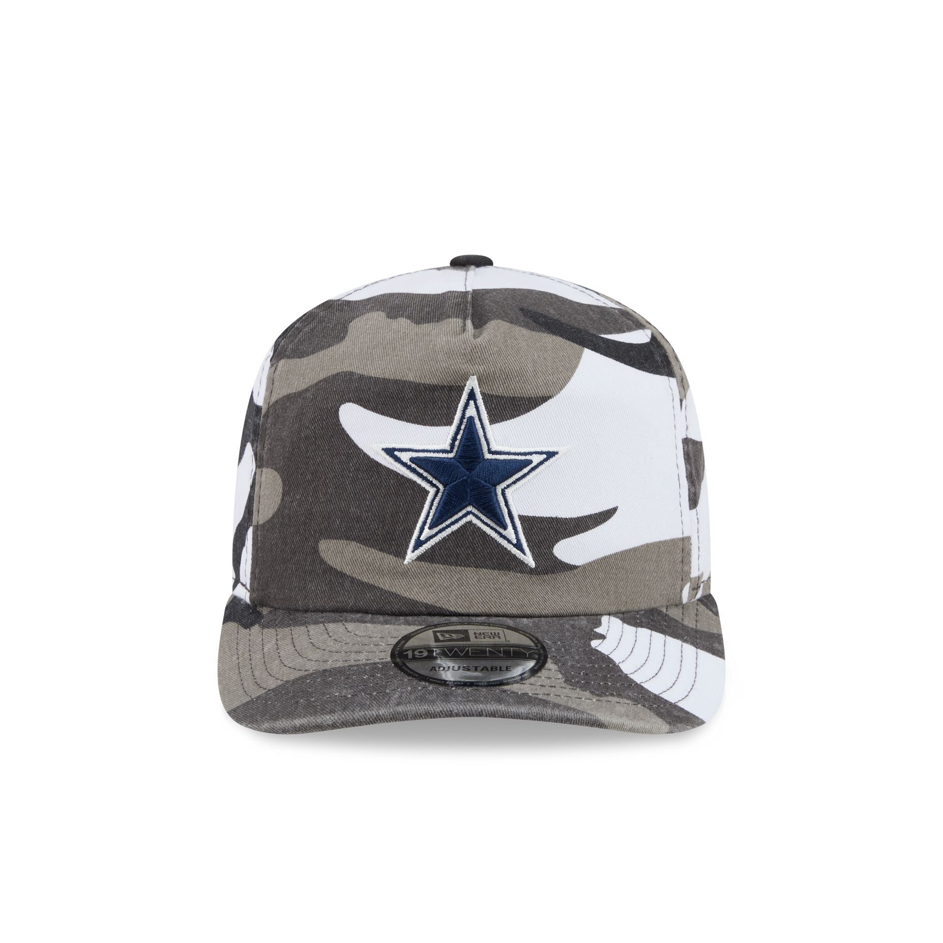 Dallas Cowboys Washed Nylon Camo 19TWENTY Adjustable Hat