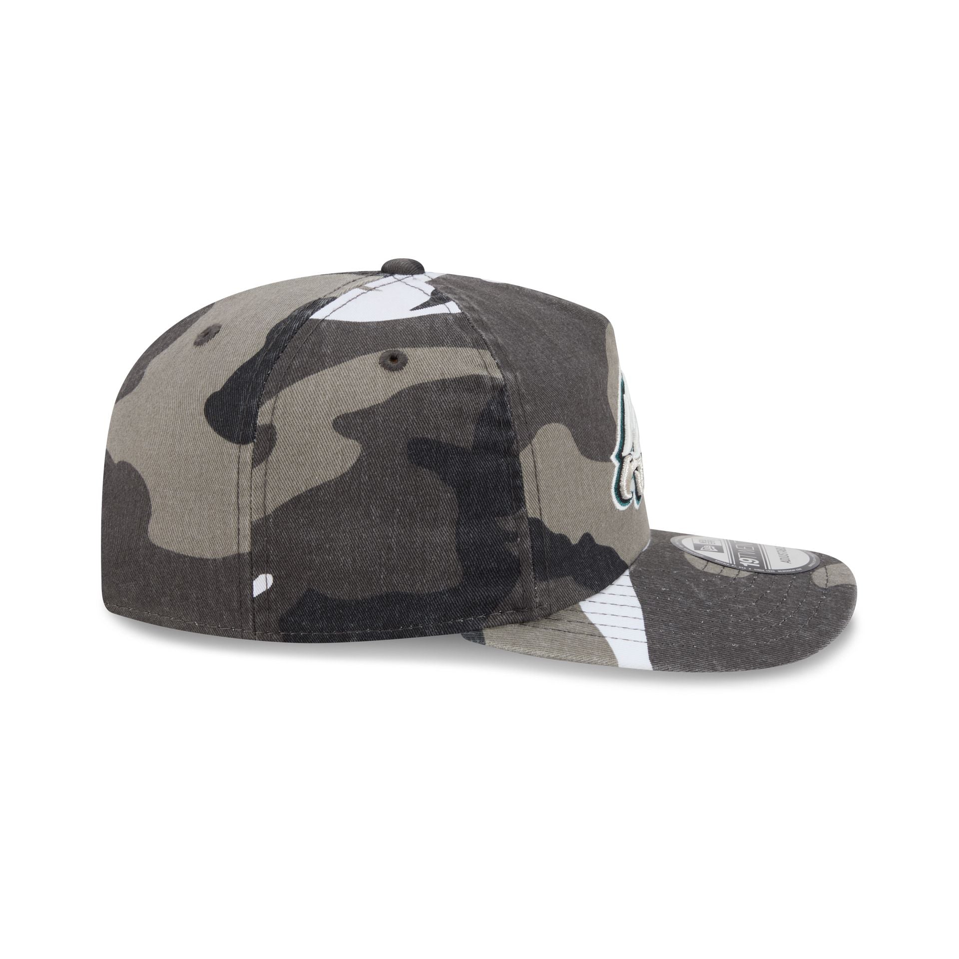 Philadelphia Eagles Washed Nylon Camo 19TWENTY Adjustable Hat