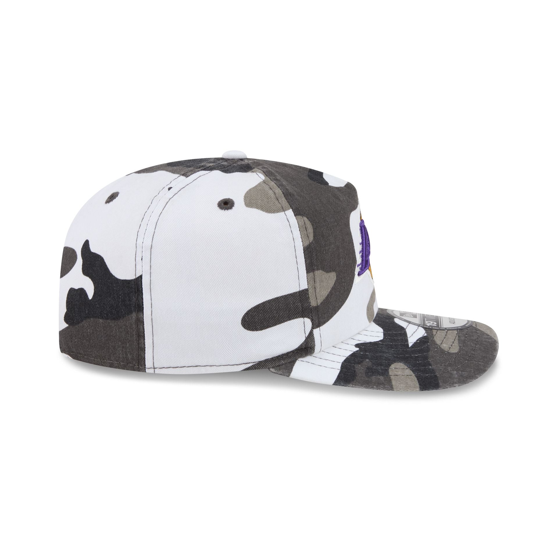 Los Angeles Lakers Washed Nylon Camo 19TWENTY Adjustable Hat