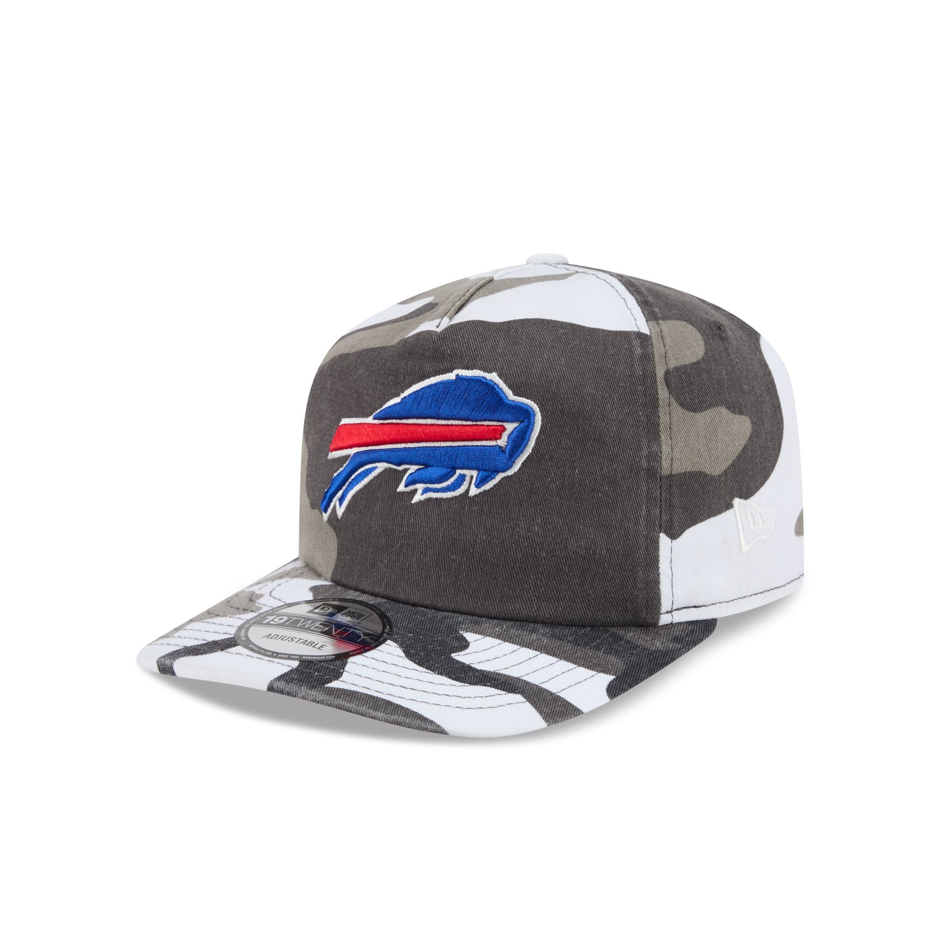 Buffalo Bills Washed Nylon Camo 19TWENTY Adjustable Hat