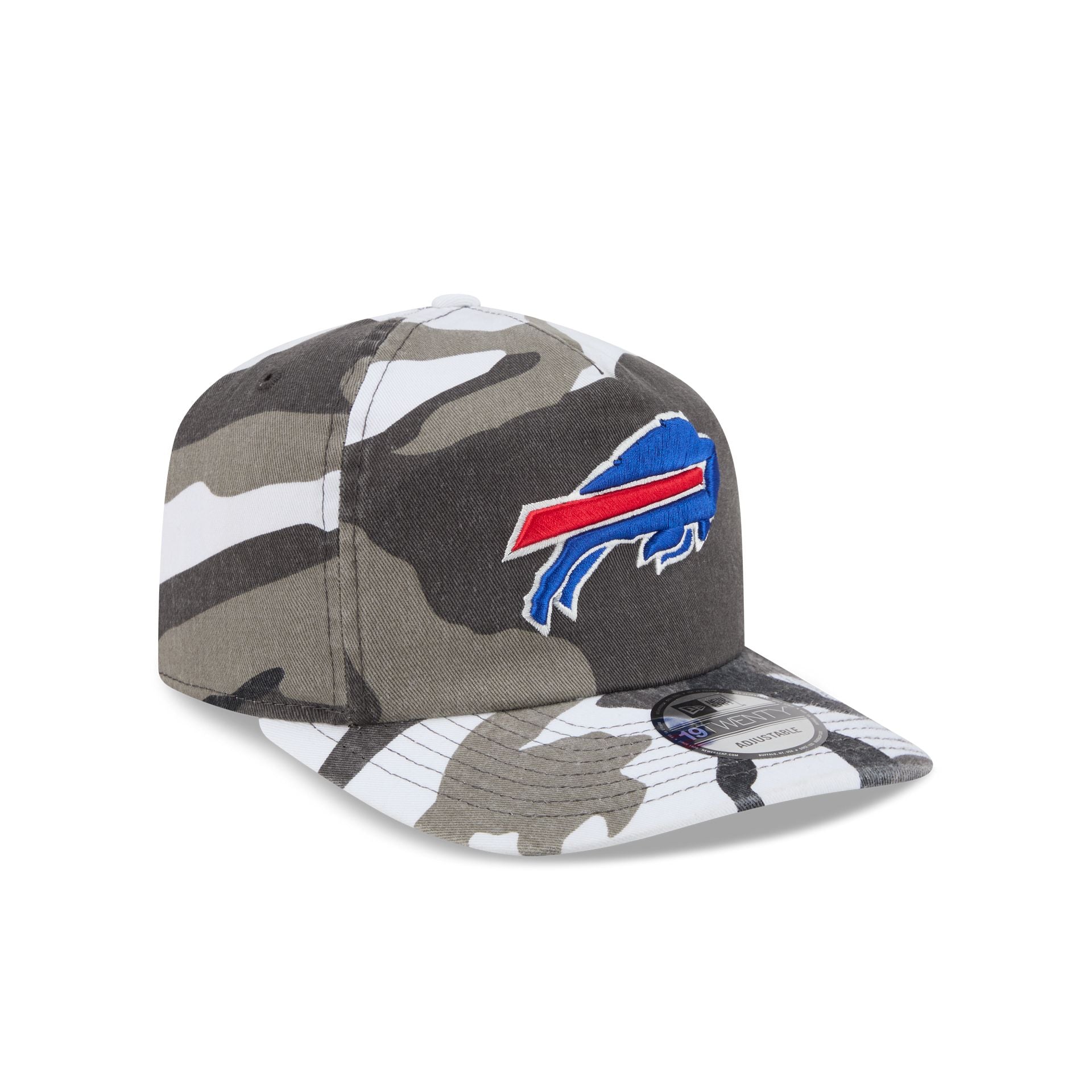 Buffalo Bills Washed Nylon Camo 19TWENTY Adjustable Hat