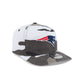 New England Patriots Washed Nylon Camo 19TWENTY Adjustable Hat