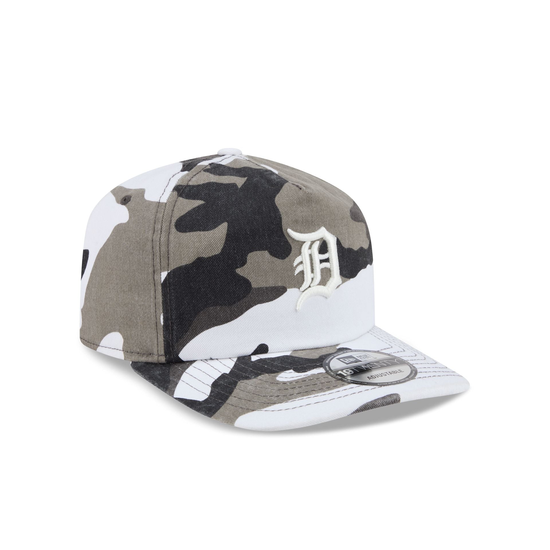 Detroit Tigers Washed Nylon Camo 19TWENTY Adjustable Hat