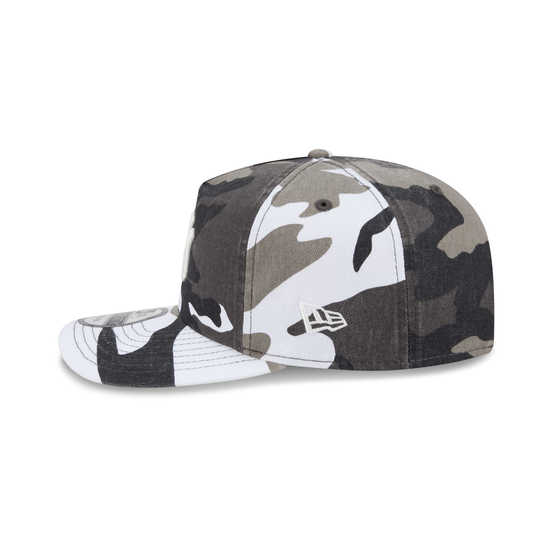 New York Yankees Washed Nylon Camo 19TWENTY Adjustable Hat