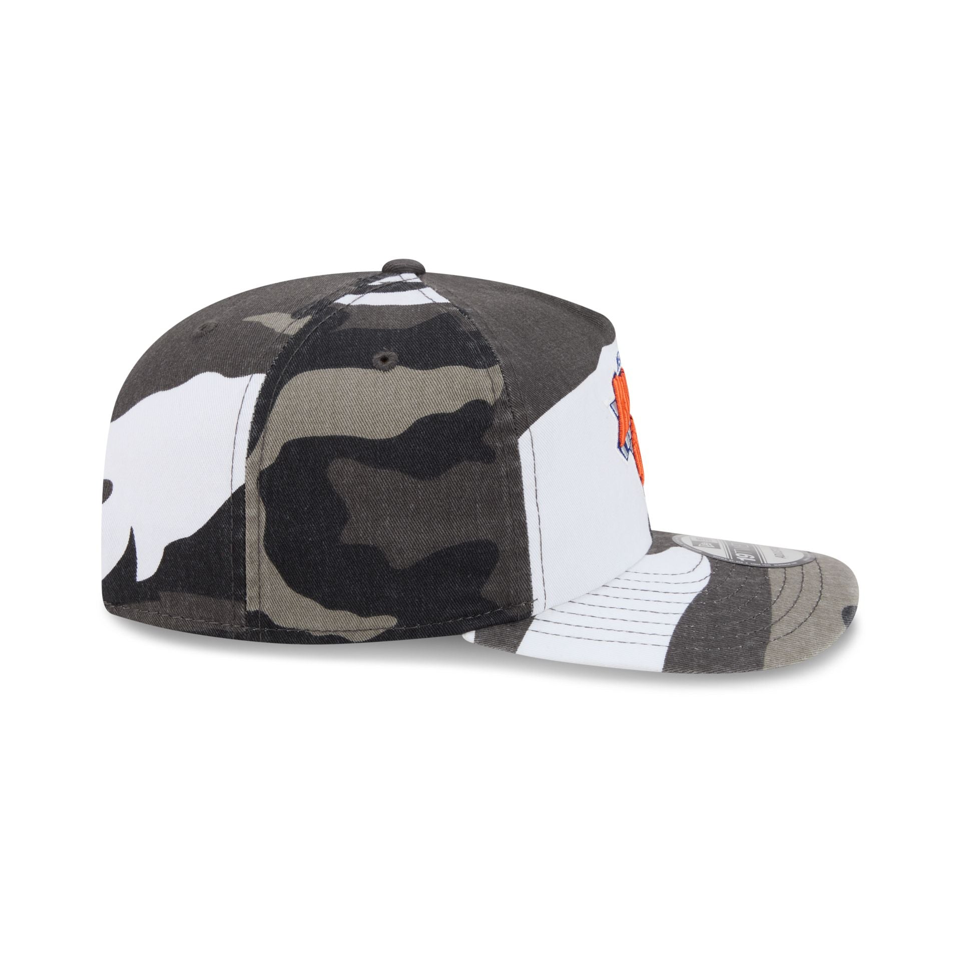 New York Knicks Washed Nylon Camo 19TWENTY Adjustable Hat