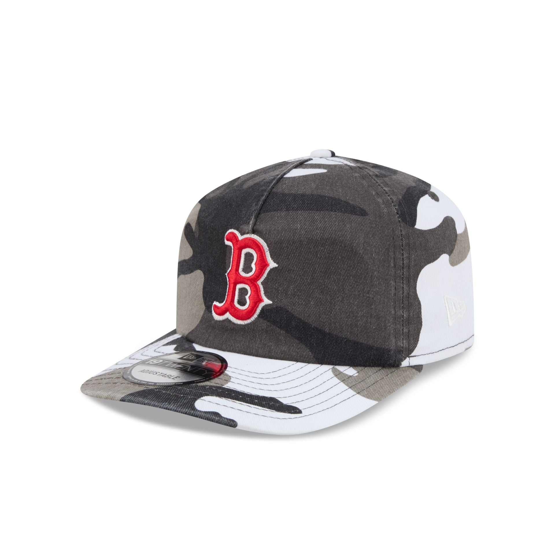 Boston Red Sox Washed Nylon Camo 19TWENTY Adjustable Hat