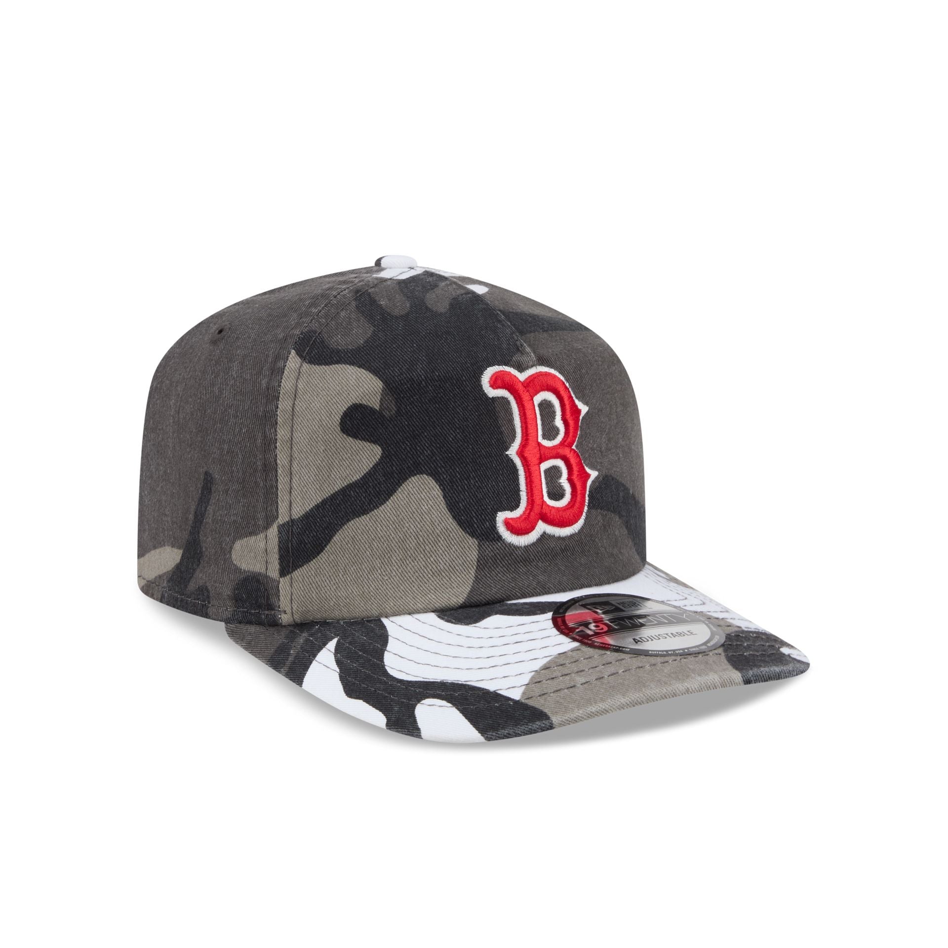 Boston Red Sox Washed Nylon Camo 19TWENTY Adjustable Hat