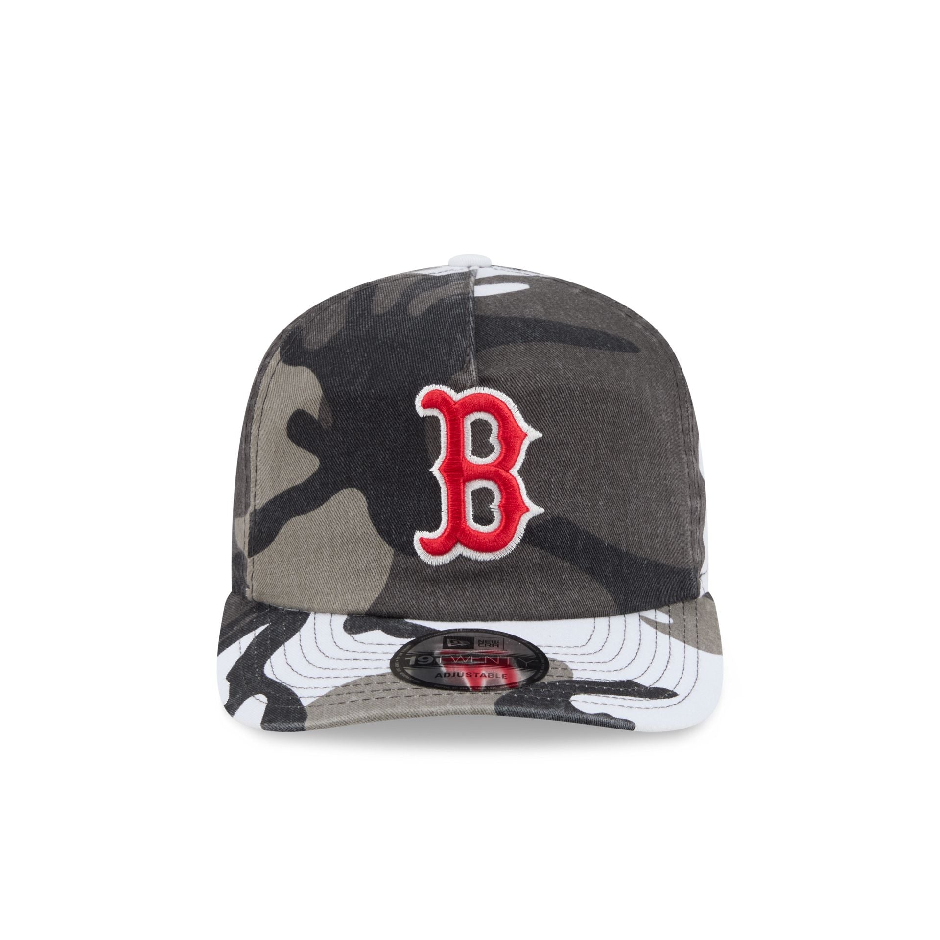 Boston Red Sox Washed Nylon Camo 19TWENTY Adjustable Hat