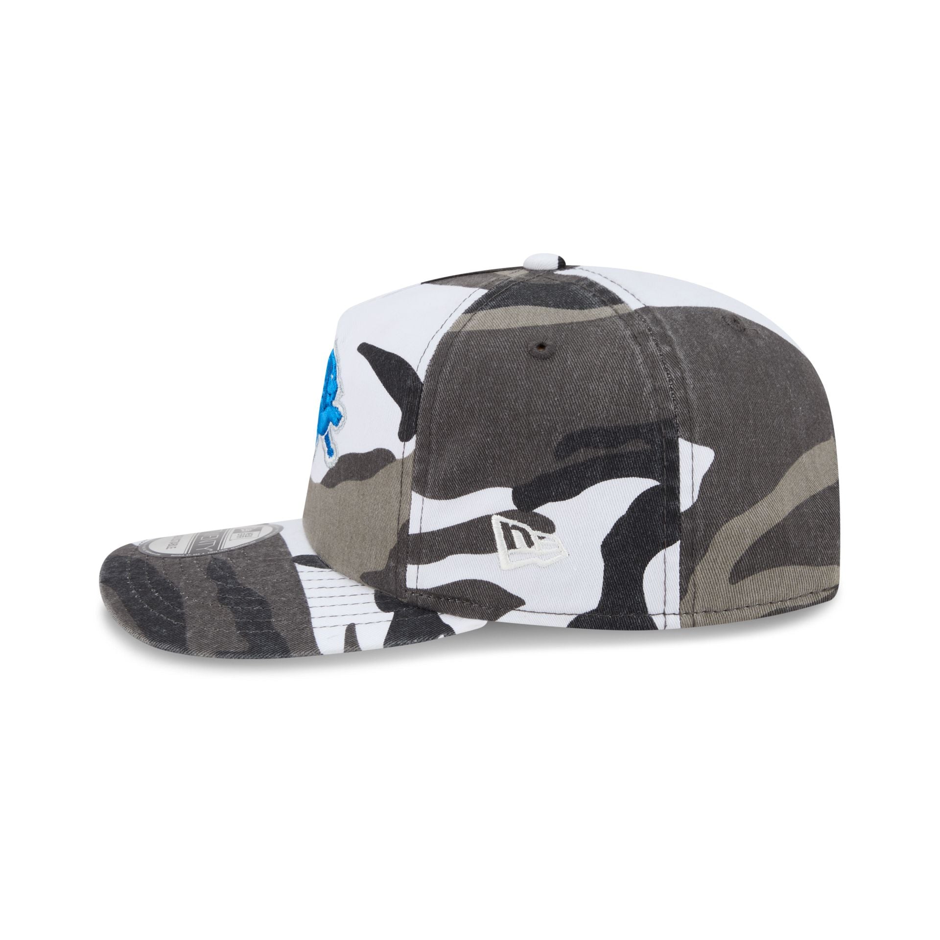 Detroit Lions Washed Nylon Camo 19TWENTY Adjustable Hat