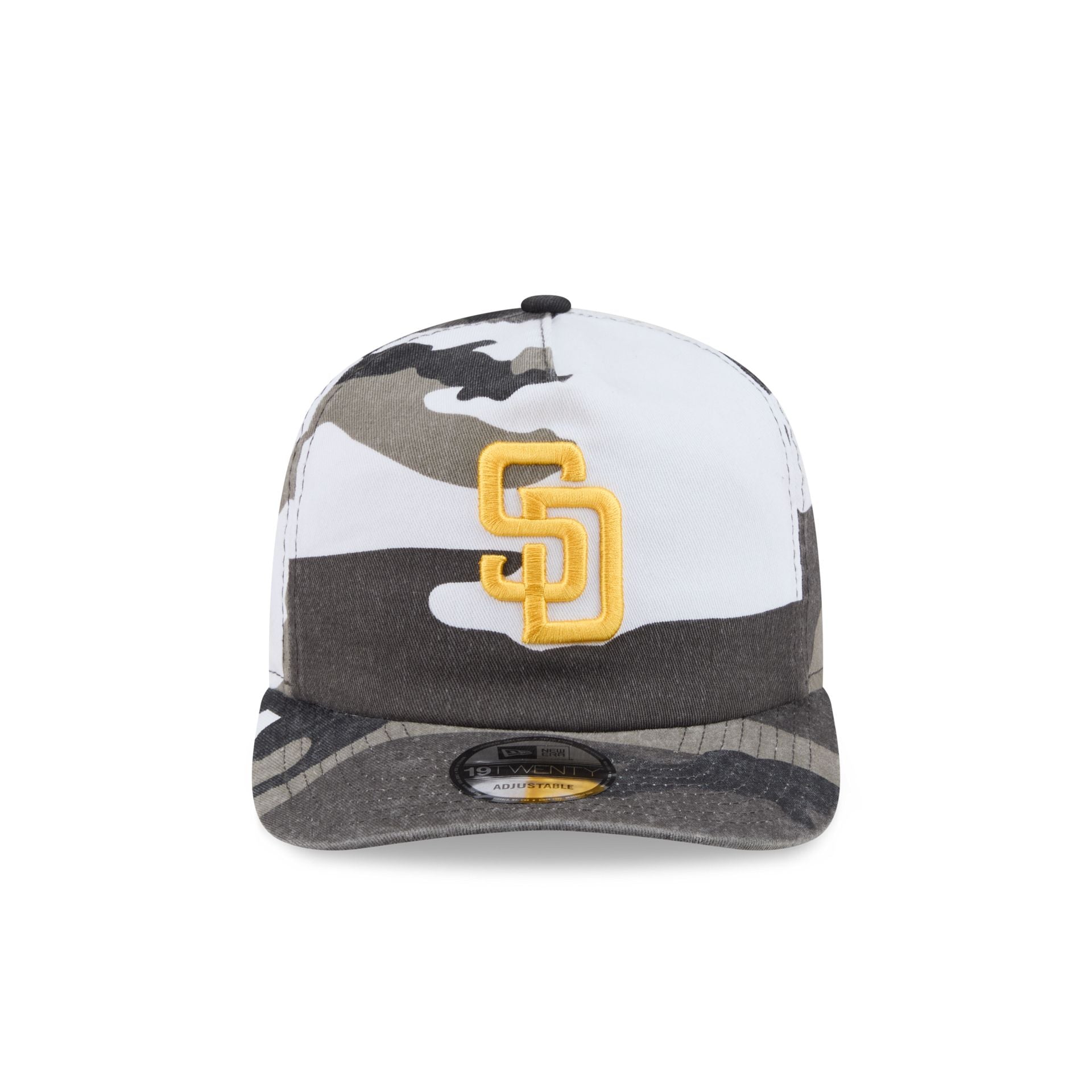 San Diego Padres Washed Nylon Camo 19TWENTY Adjustable Hat
