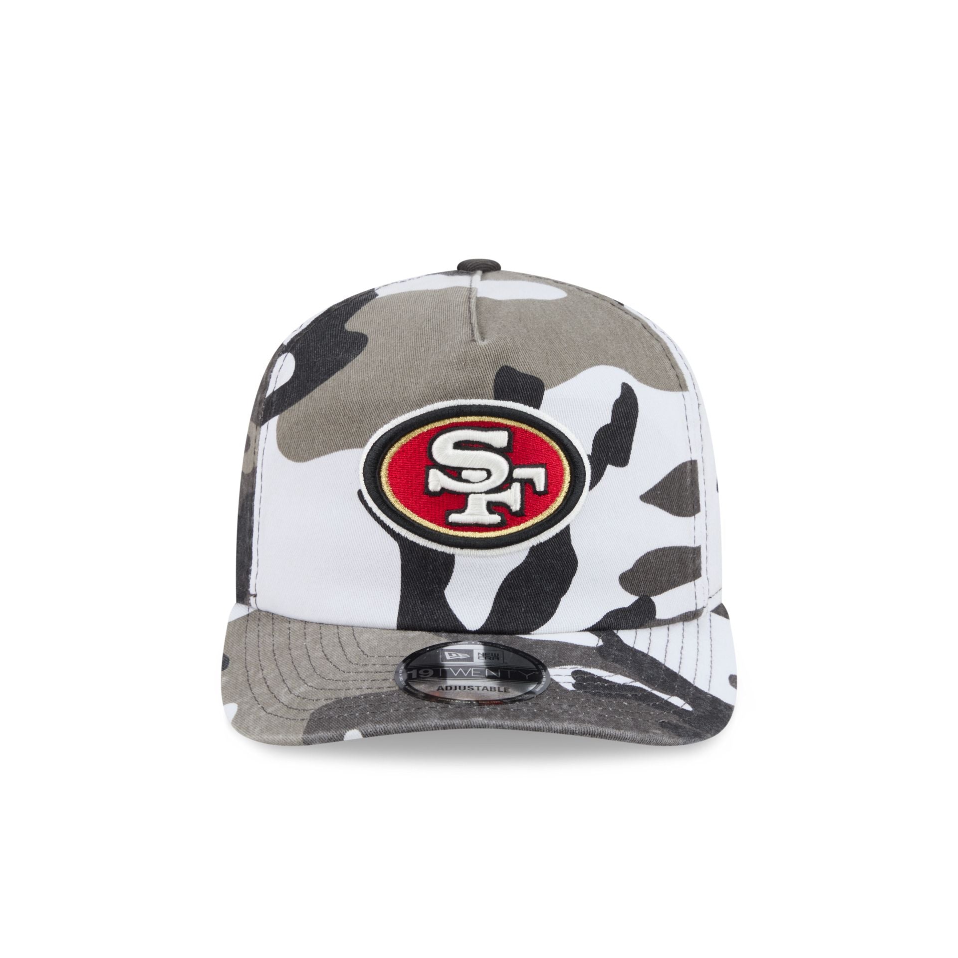 San Francisco 49ers Washed Nylon Camo 19TWENTY Adjustable Hat