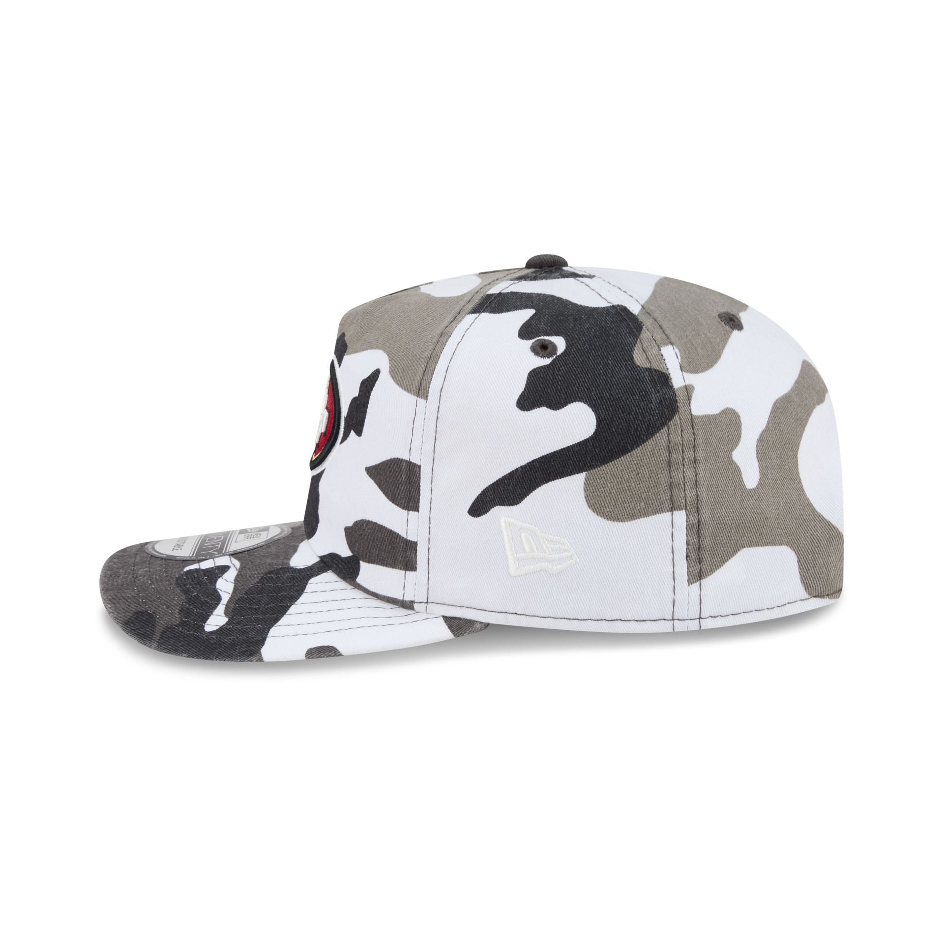 San Francisco 49ers Washed Nylon Camo 19TWENTY Adjustable Hat