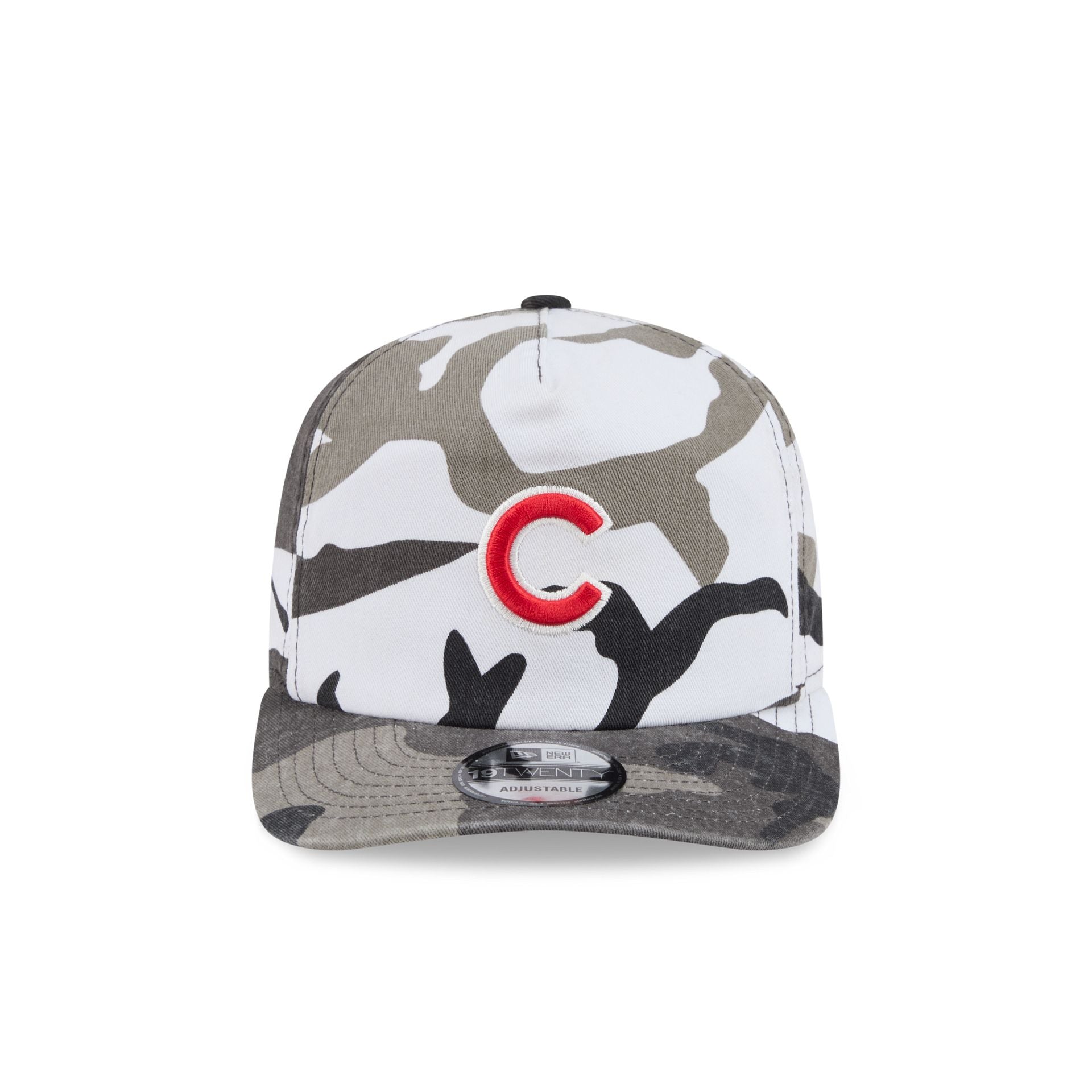 Chicago Cubs Washed Nylon Camo 19TWENTY Adjustable Hat