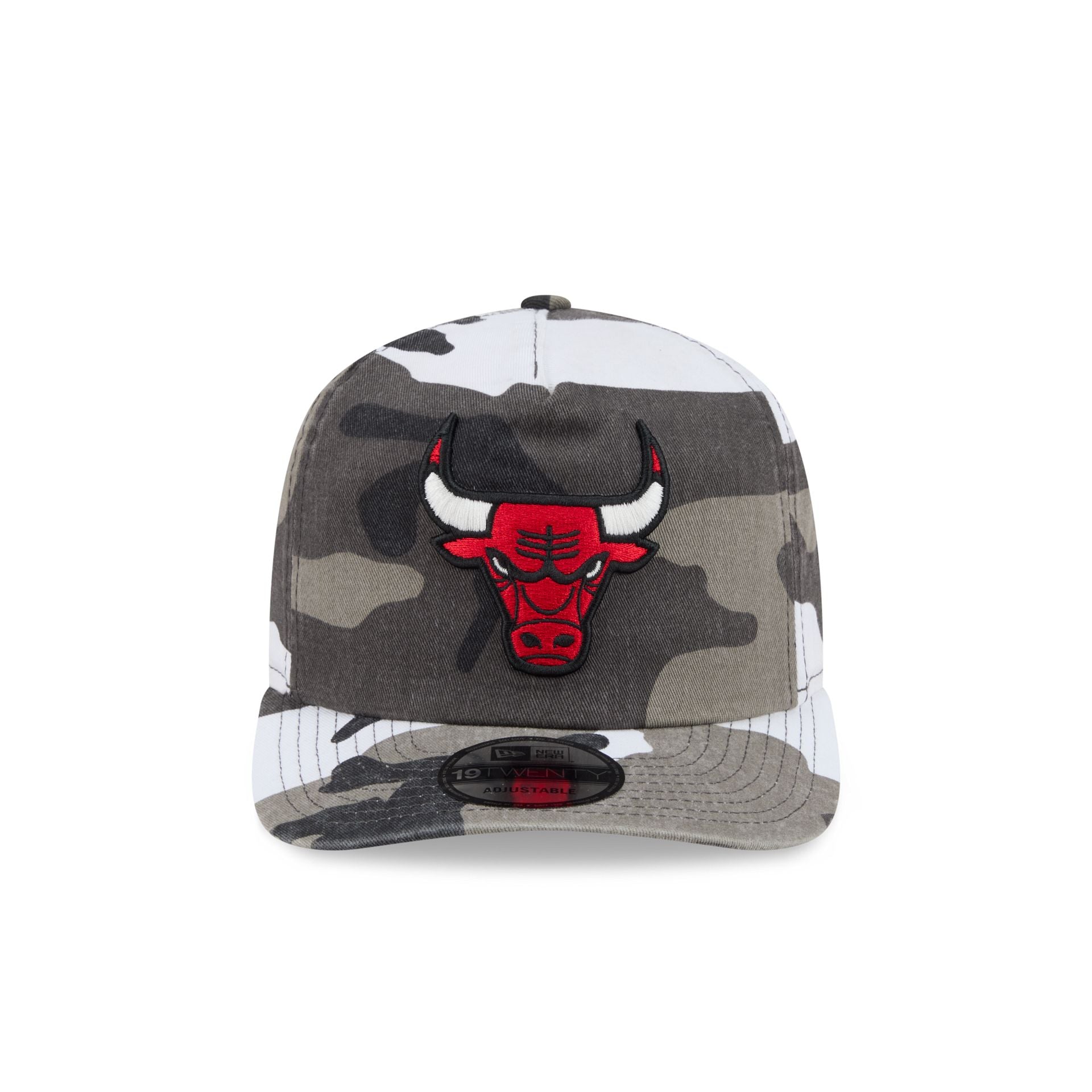 Chicago Bulls Washed Nylon Camo 19TWENTY Adjustable Hat