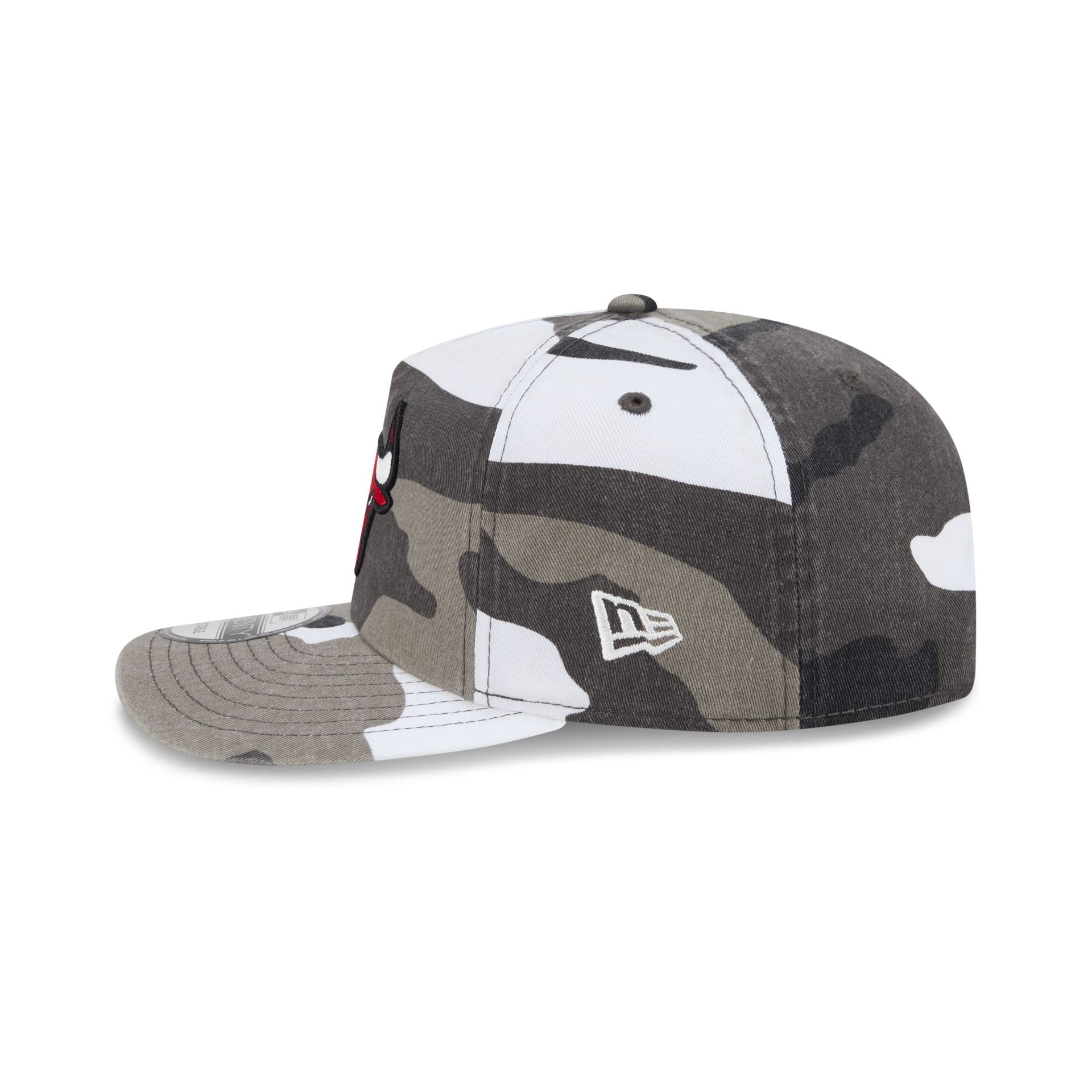 Chicago Bulls Washed Nylon Camo 19TWENTY Adjustable Hat