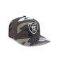 Las Vegas Raiders Washed Nylon Camo 19TWENTY Adjustable Hat