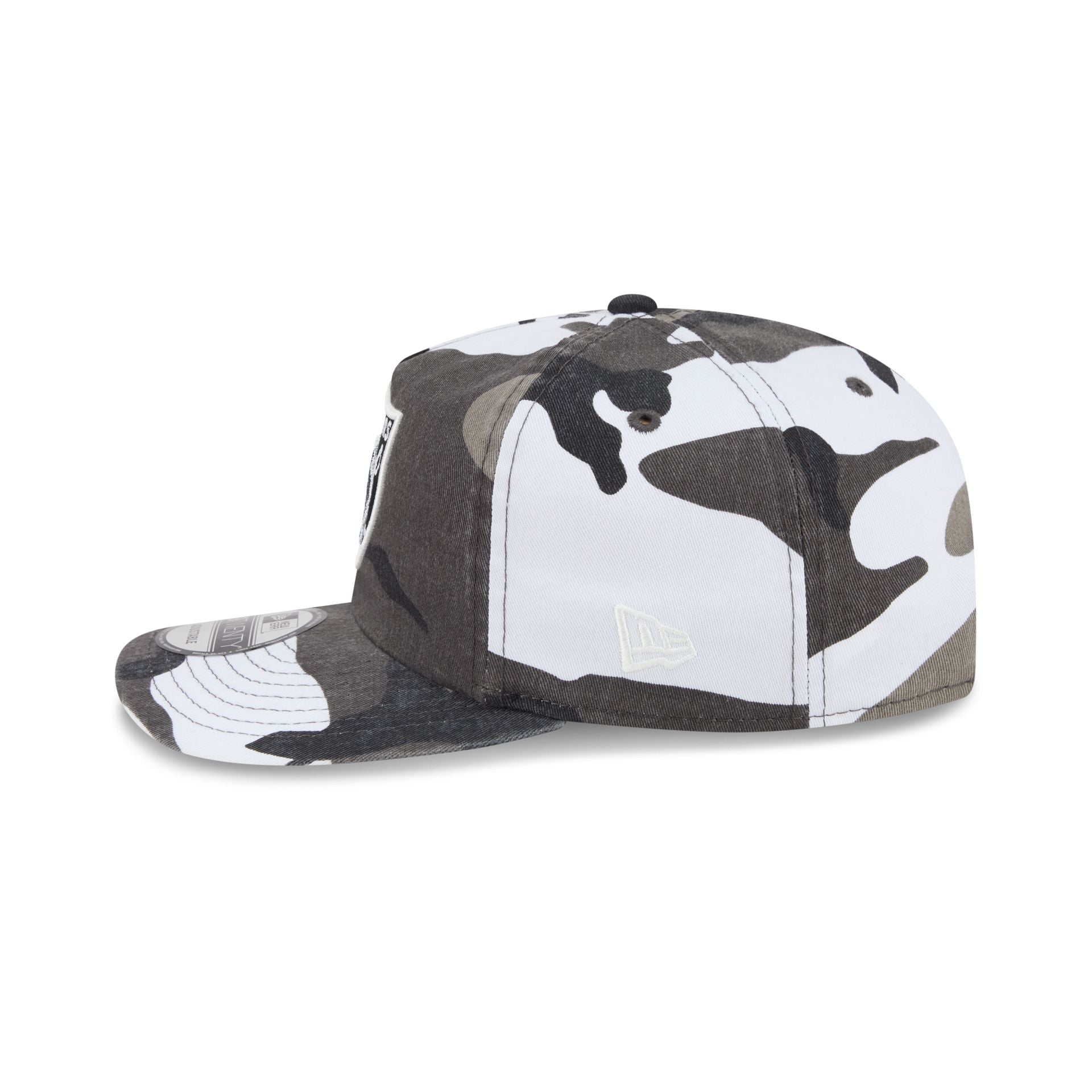 Las Vegas Raiders Washed Nylon Camo 19TWENTY Adjustable Hat
