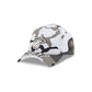 Miami Heat Washed Camo 9FORTY A-Frame Unstructured Cut-Off Visor Snapback Hat