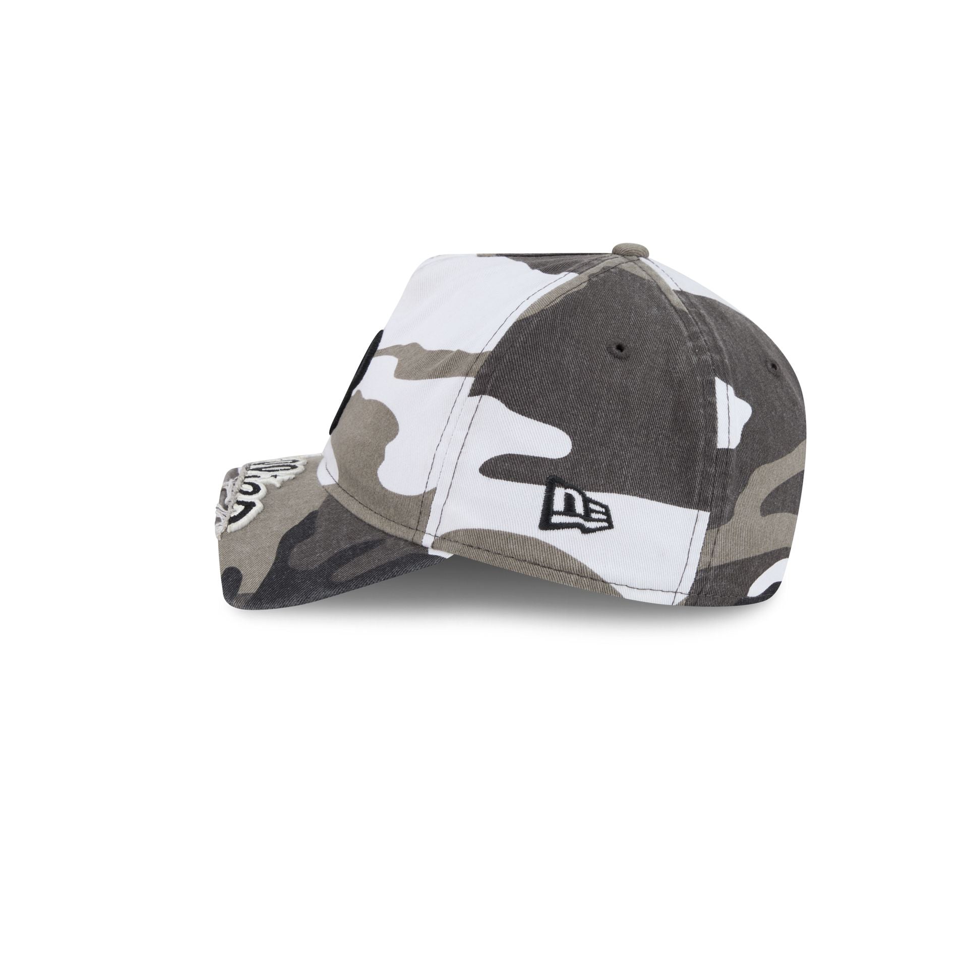Philadelphia Phillies Washed Camo 9FORTY A-Frame Unstructured Cut-Off Visor Snapback Hat