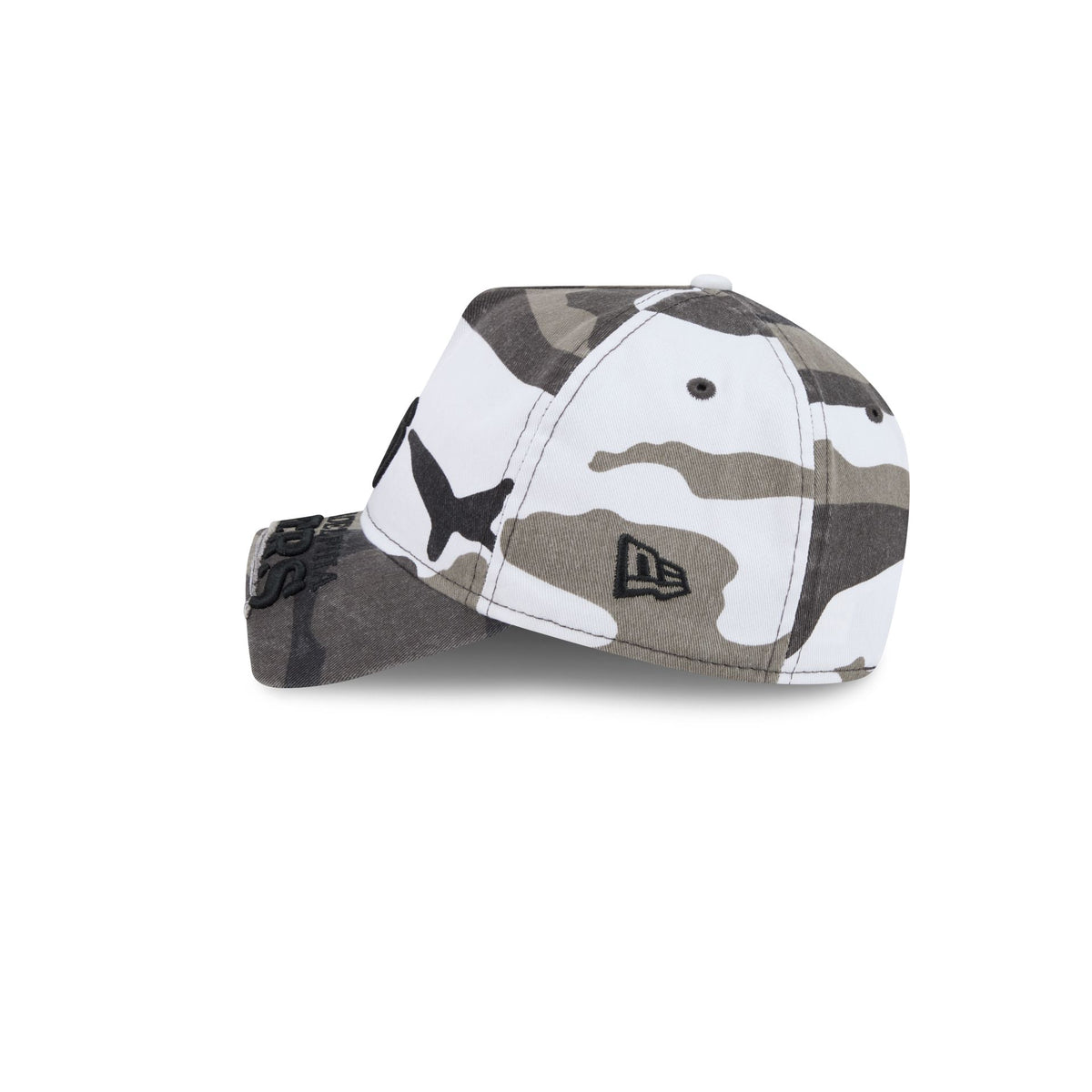 Philadelphia 76ers Washed Camo 9FORTY A-Frame Unstructured Cut-Off Visor Snapback Hat