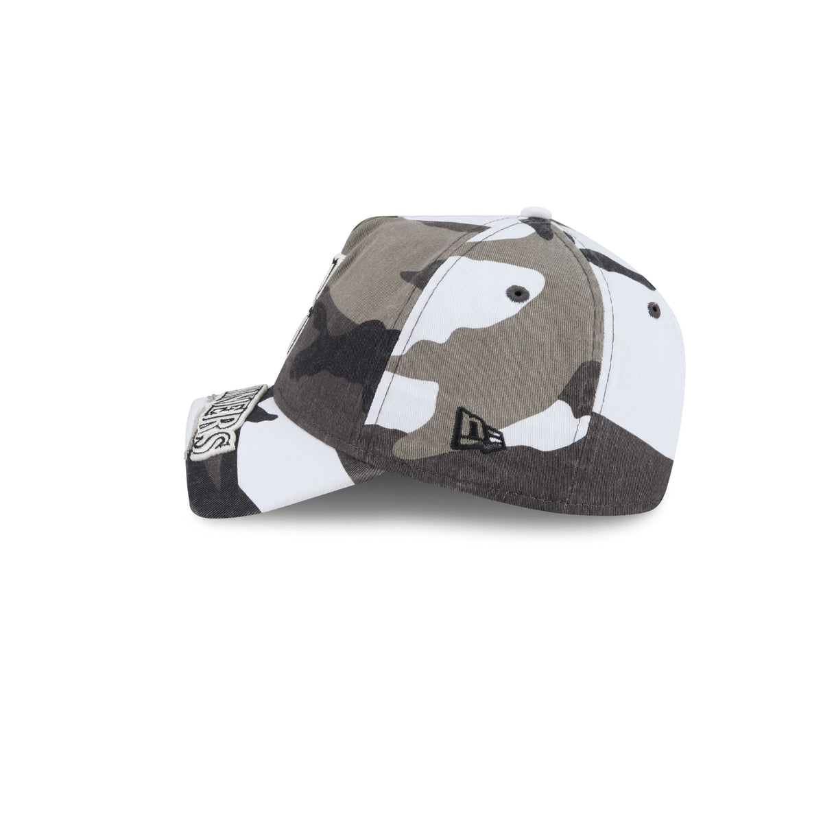 Seattle Mariners Washed Camo 9FORTY A-Frame Unstructured Cut-Off Visor Snapback Hat