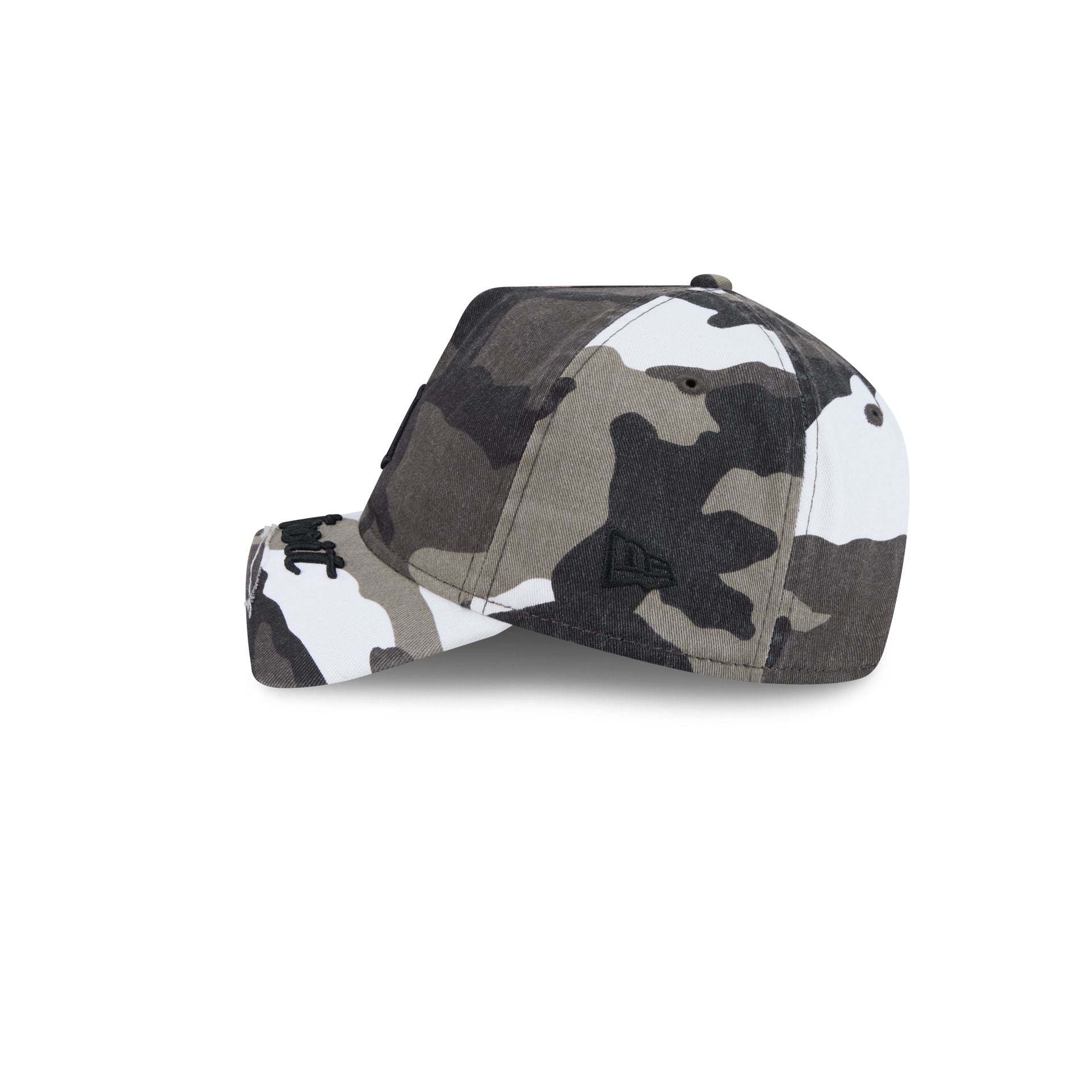 Detroit Tigers Washed Camo 9FORTY A-Frame Unstructured Cut-Off Visor Snapback Hat