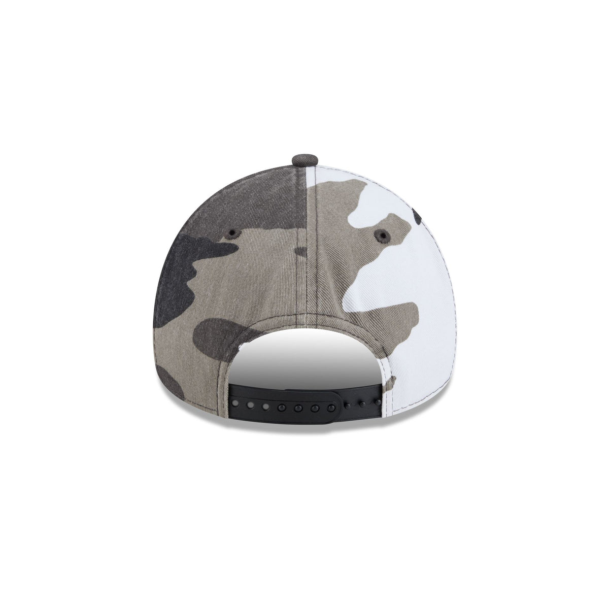 Golden State Warriors Washed Camo 9FORTY A-Frame Unstructured Cut-Off Visor Snapback Hat