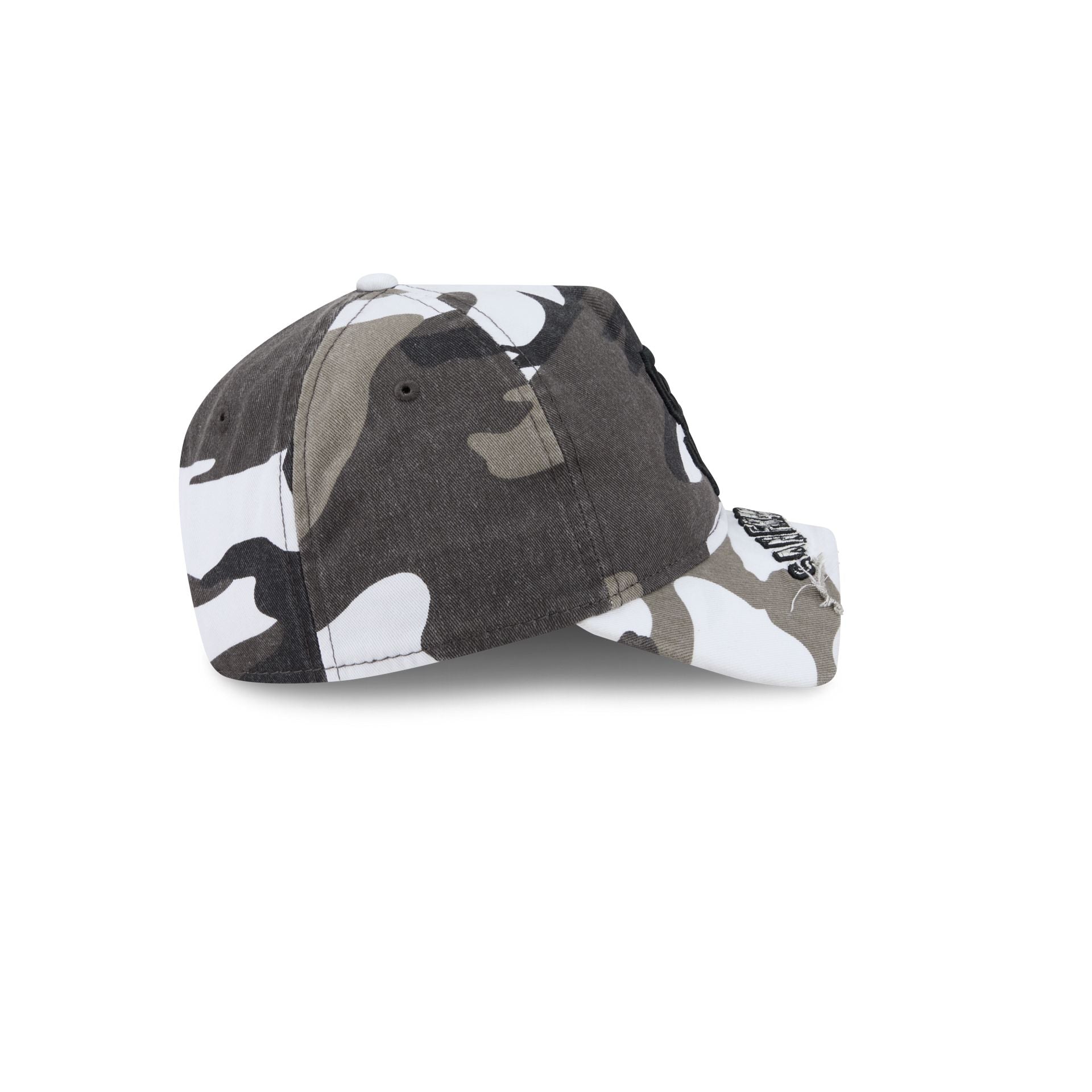 San Francisco Giants Washed Camo 9FORTY A-Frame Unstructured Cut-Off Visor Snapback Hat