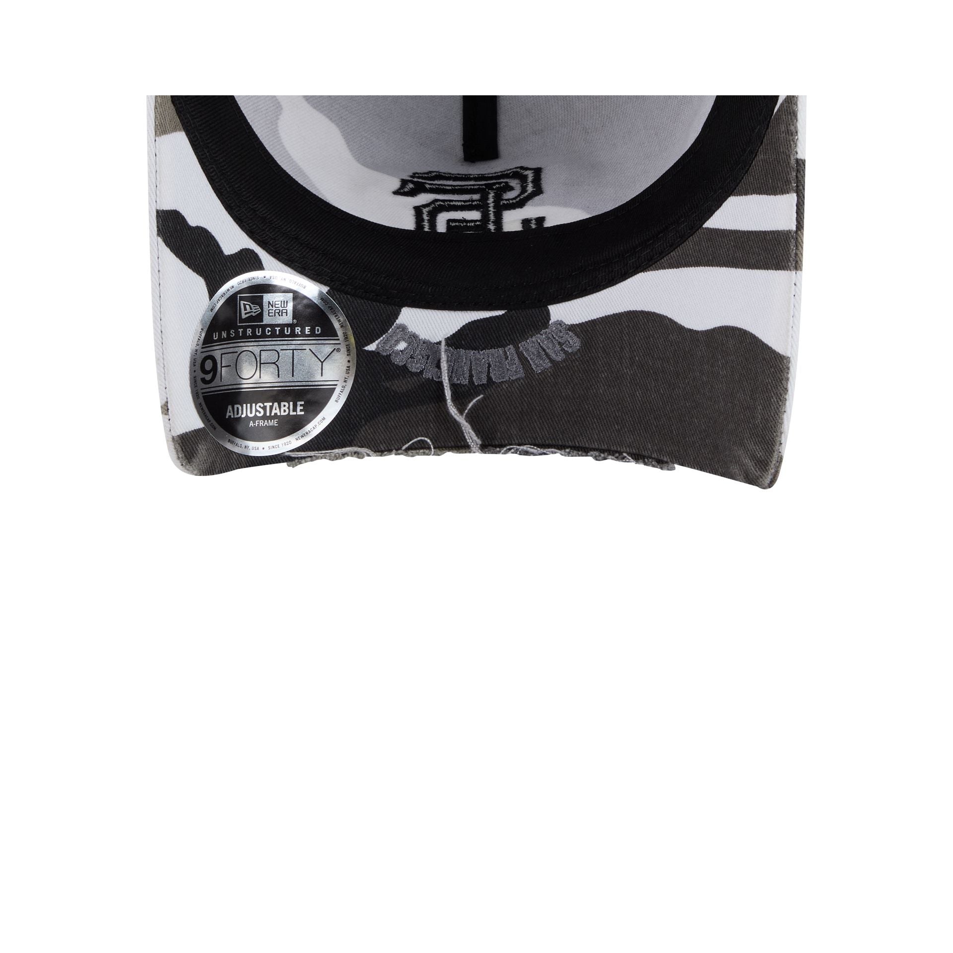 San Francisco Giants Washed Camo 9FORTY A-Frame Unstructured Cut-Off Visor Snapback Hat