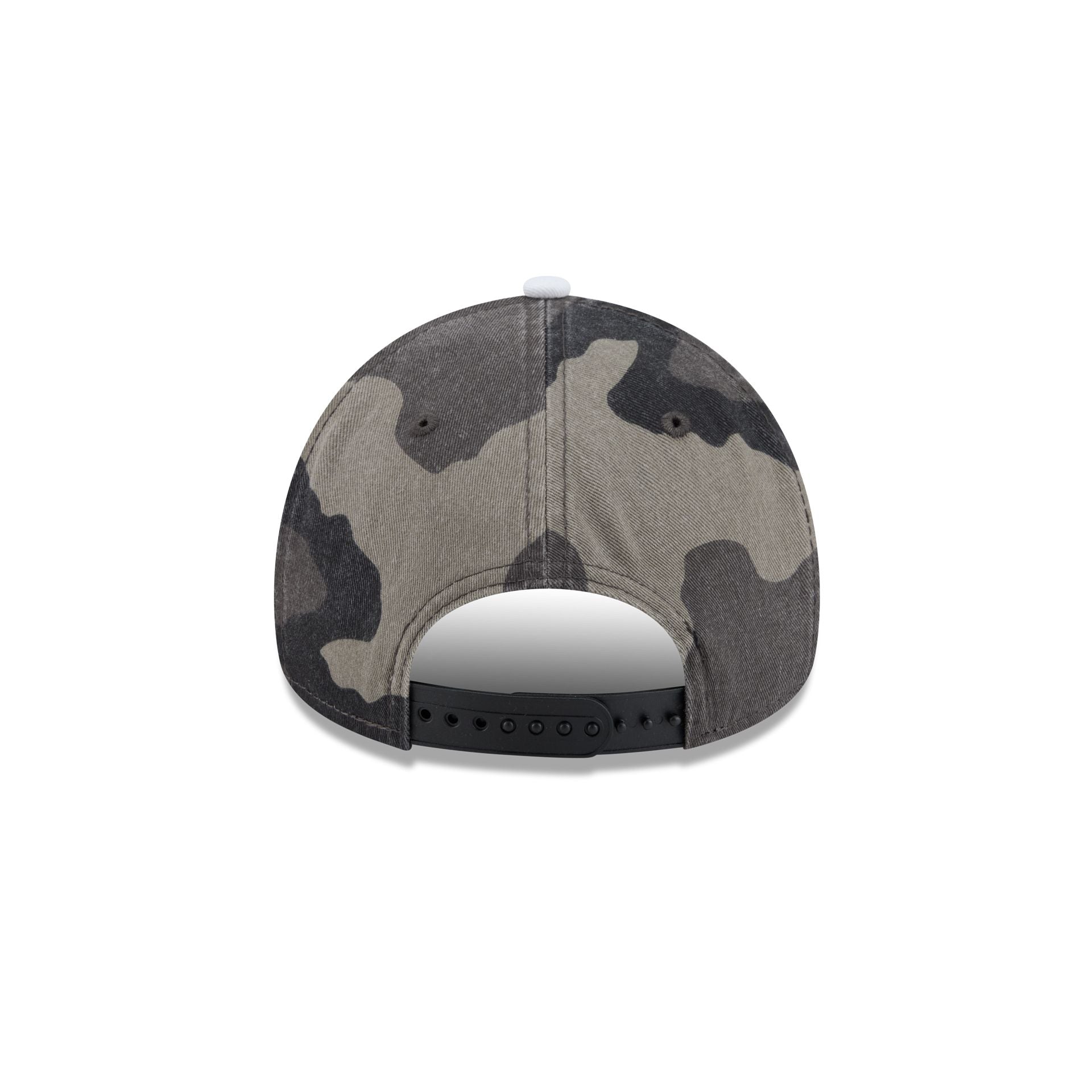 Boston Celtics Washed Camo 9FORTY A-Frame Unstructured Cut-Off Visor Snapback Hat