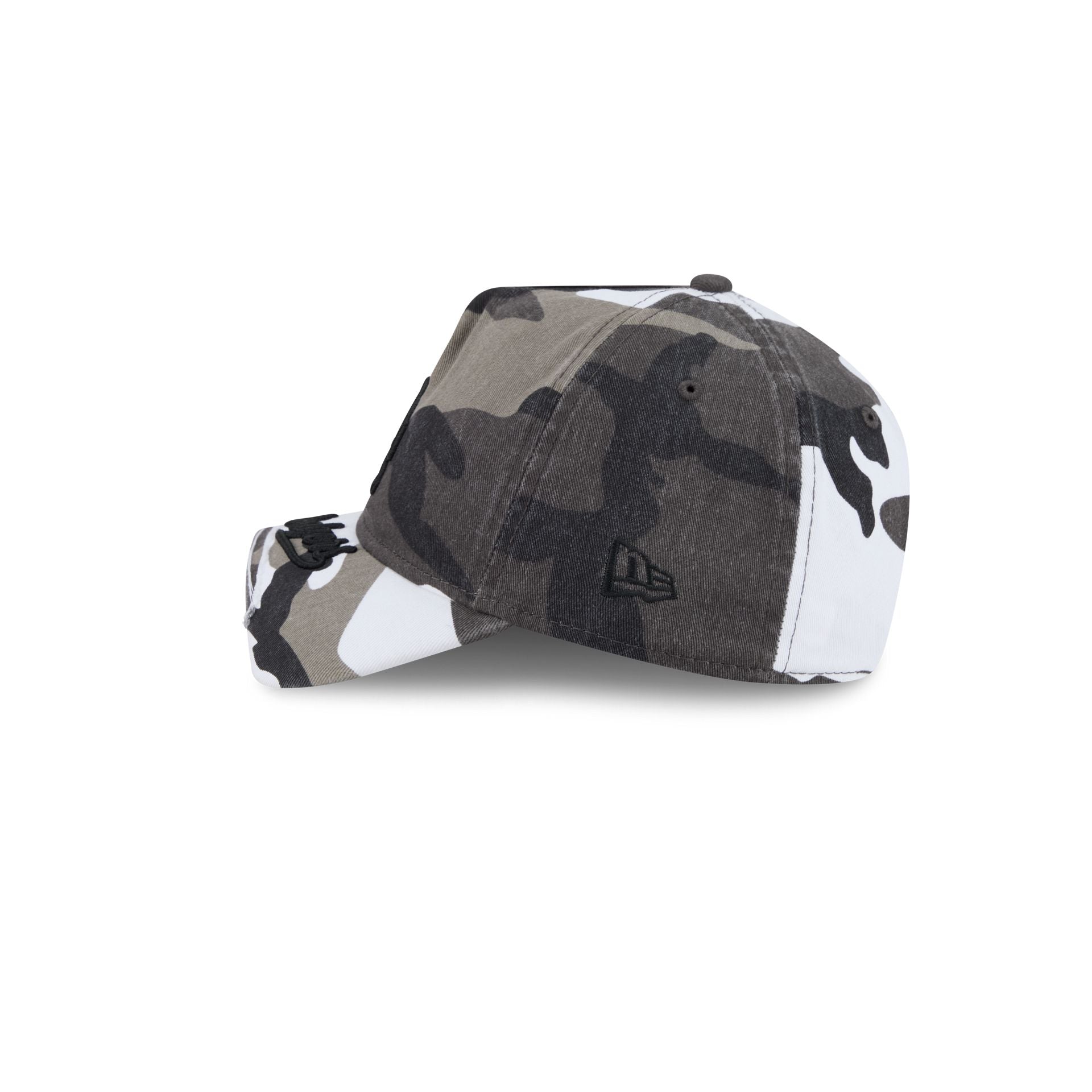 Los Angeles Dodgers Washed Camo 9FORTY A-Frame Unstructured Cut-Off Visor Snapback Hat