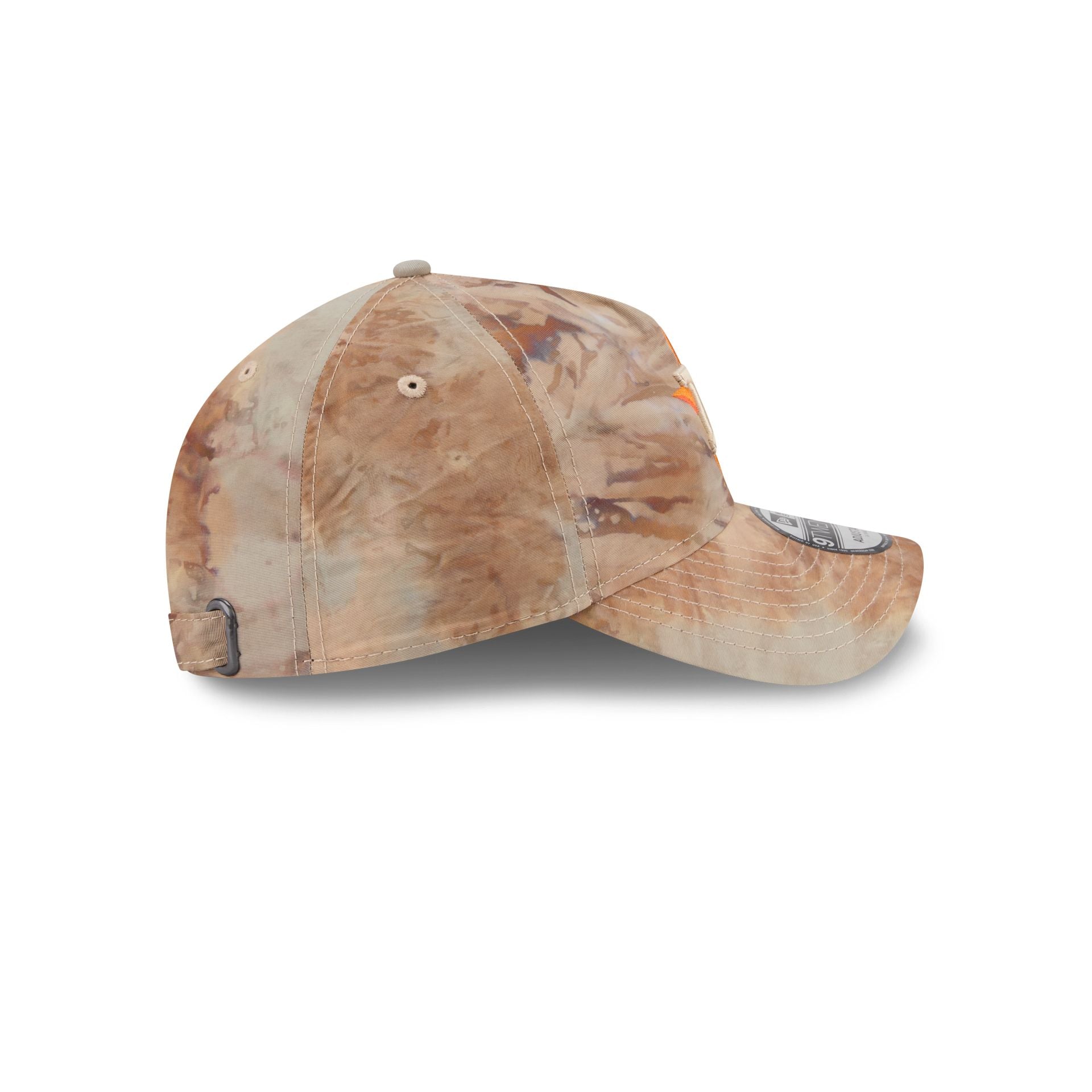 Houston Astros Washed Nylon Brown 9TWENTY A-Frame Adjustable Hat