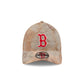 Boston Red Sox Washed Nylon Brown 9TWENTY A-Frame Adjustable Hat
