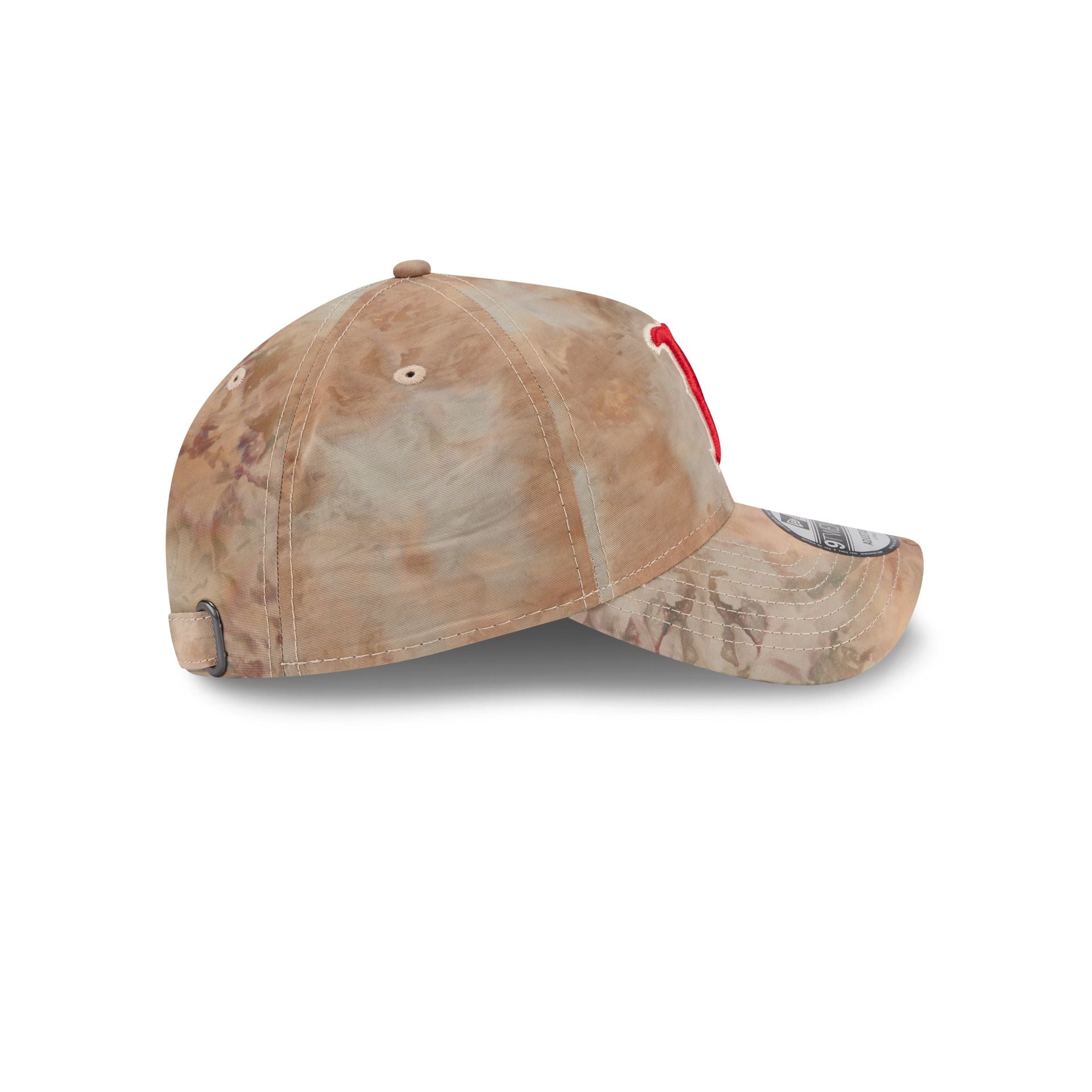 Boston Red Sox Washed Nylon Brown 9TWENTY A-Frame Adjustable Hat