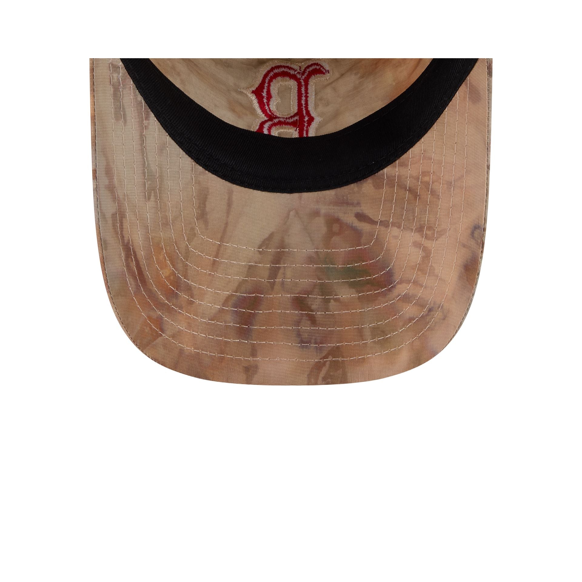 Boston Red Sox Washed Nylon Brown 9TWENTY A-Frame Adjustable Hat