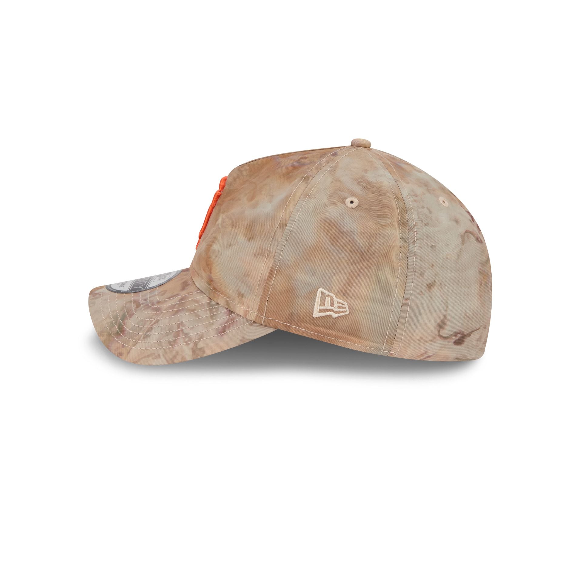 San Francisco Giants Washed Nylon Brown 9TWENTY A-Frame Adjustable Hat