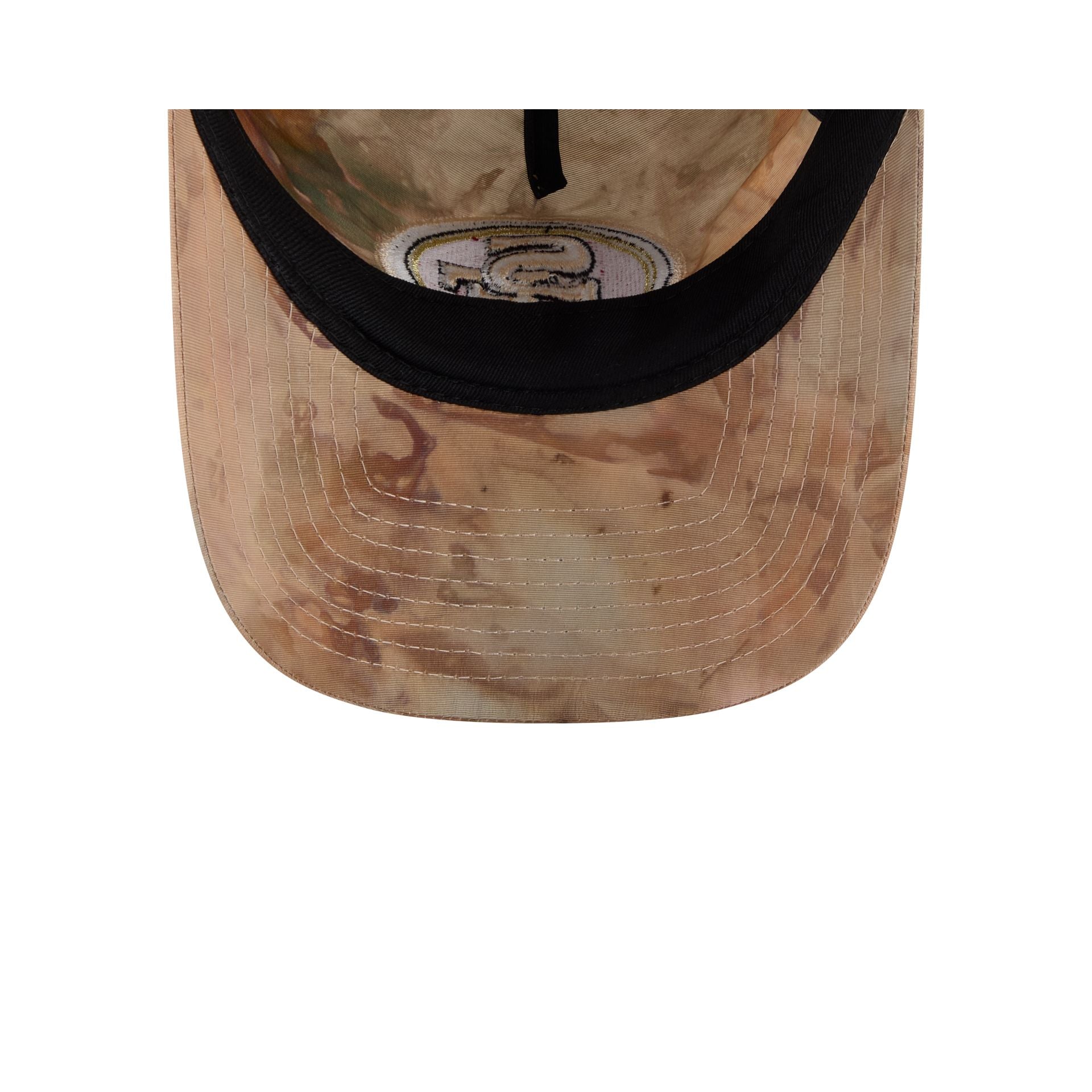 San Francisco 49ers Washed Nylon Brown 9TWENTY A-Frame Adjustable Hat