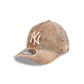 New York Yankees Washed Nylon Brown 9TWENTY A-Frame Adjustable Hat