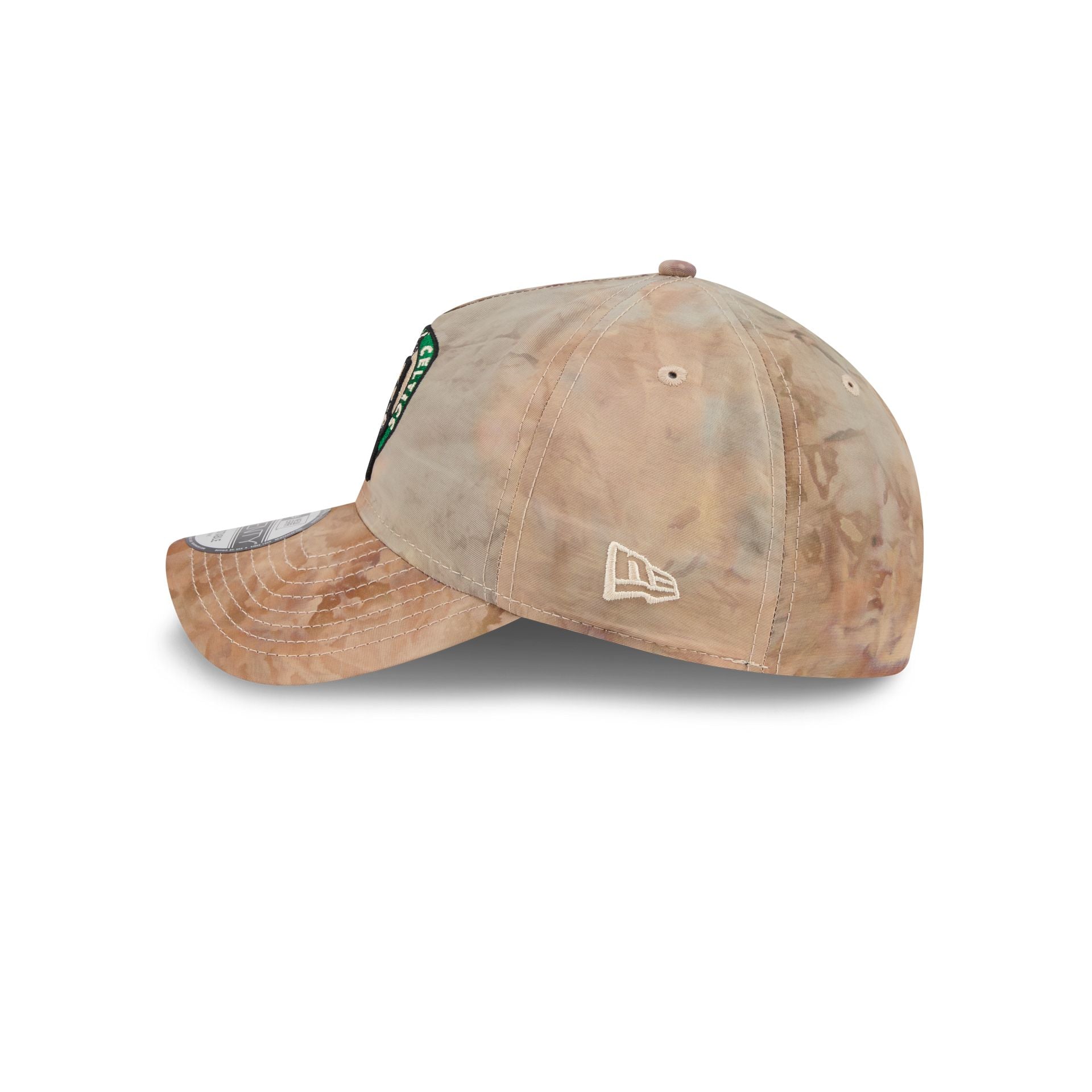 Boston Celtics Washed Nylon Brown 9TWENTY A-Frame Adjustable Hat