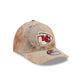Kansas City Chiefs Washed Nylon Brown 9TWENTY A-Frame Adjustable Hat