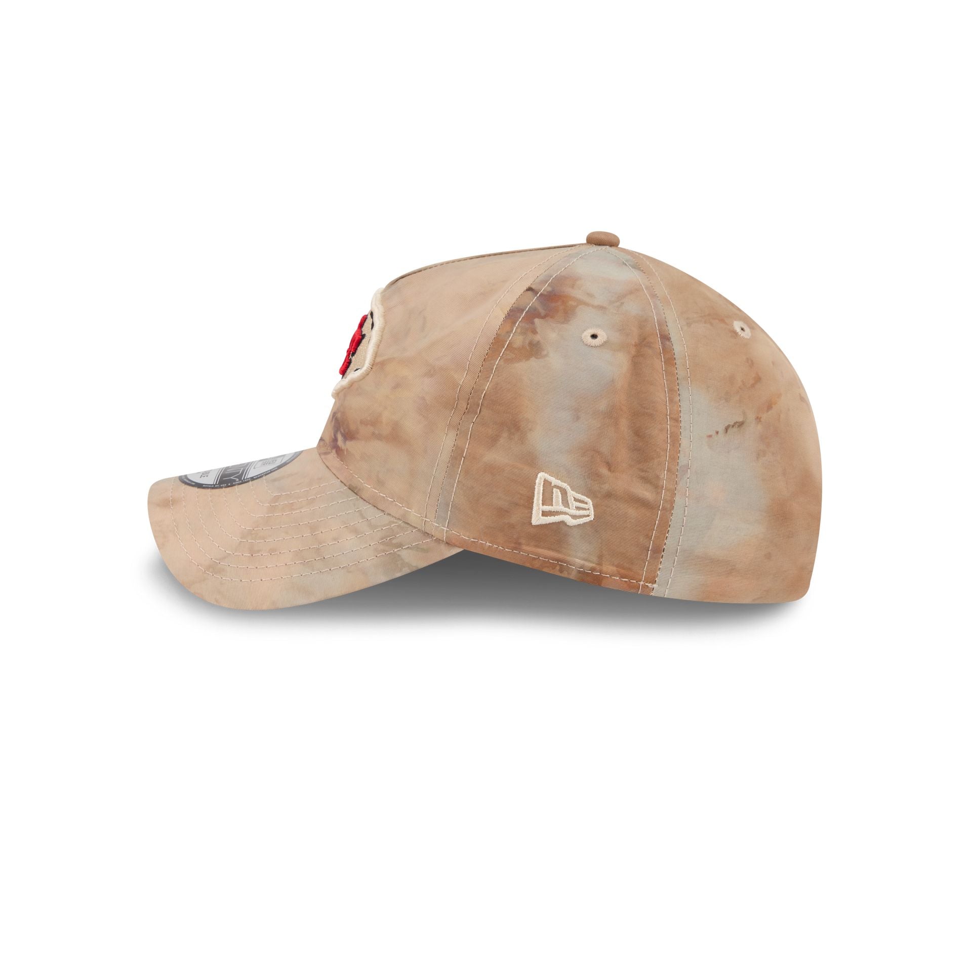 Kansas City Chiefs Washed Nylon Brown 9TWENTY A-Frame Adjustable Hat