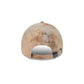 Los Angeles Dodgers Washed Nylon Brown 9TWENTY A-Frame Adjustable Hat